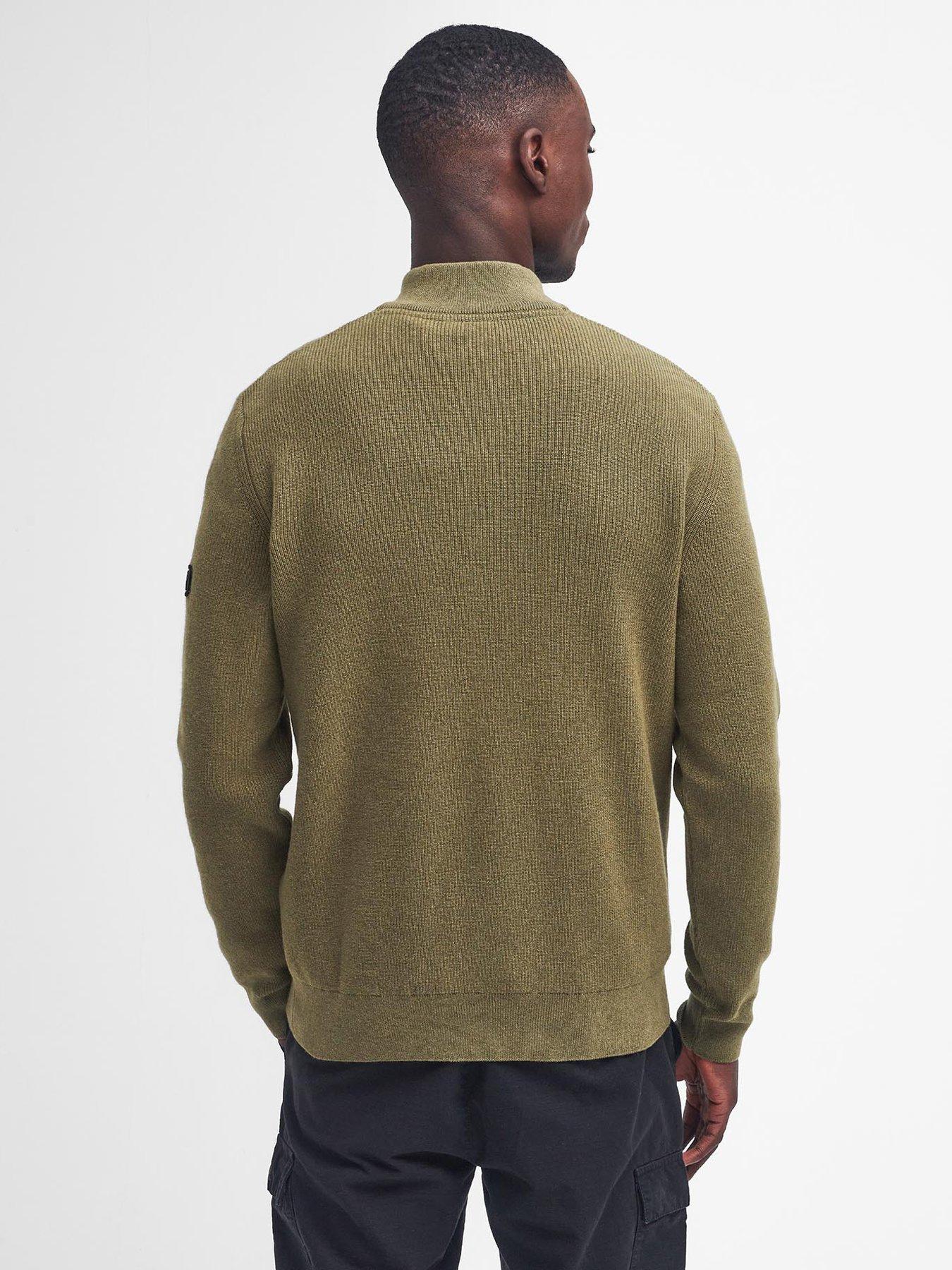 barbour-international-crawley-half-zip-knitted-jumper--greenstillFront