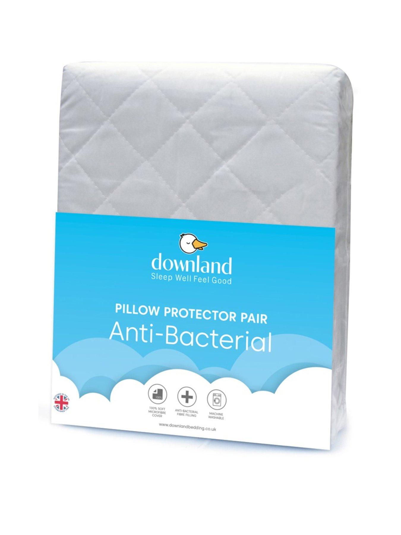 very-home-anti-bacterial-pillow-protector-pair-white