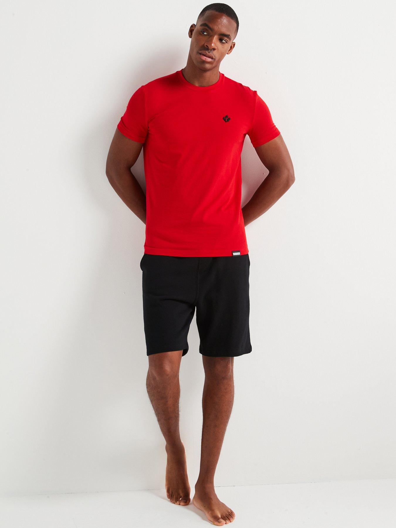 Image 3 of 5 of Dsquared2 Dsquared2 Loungewear Horror Logo T-shirt - Red