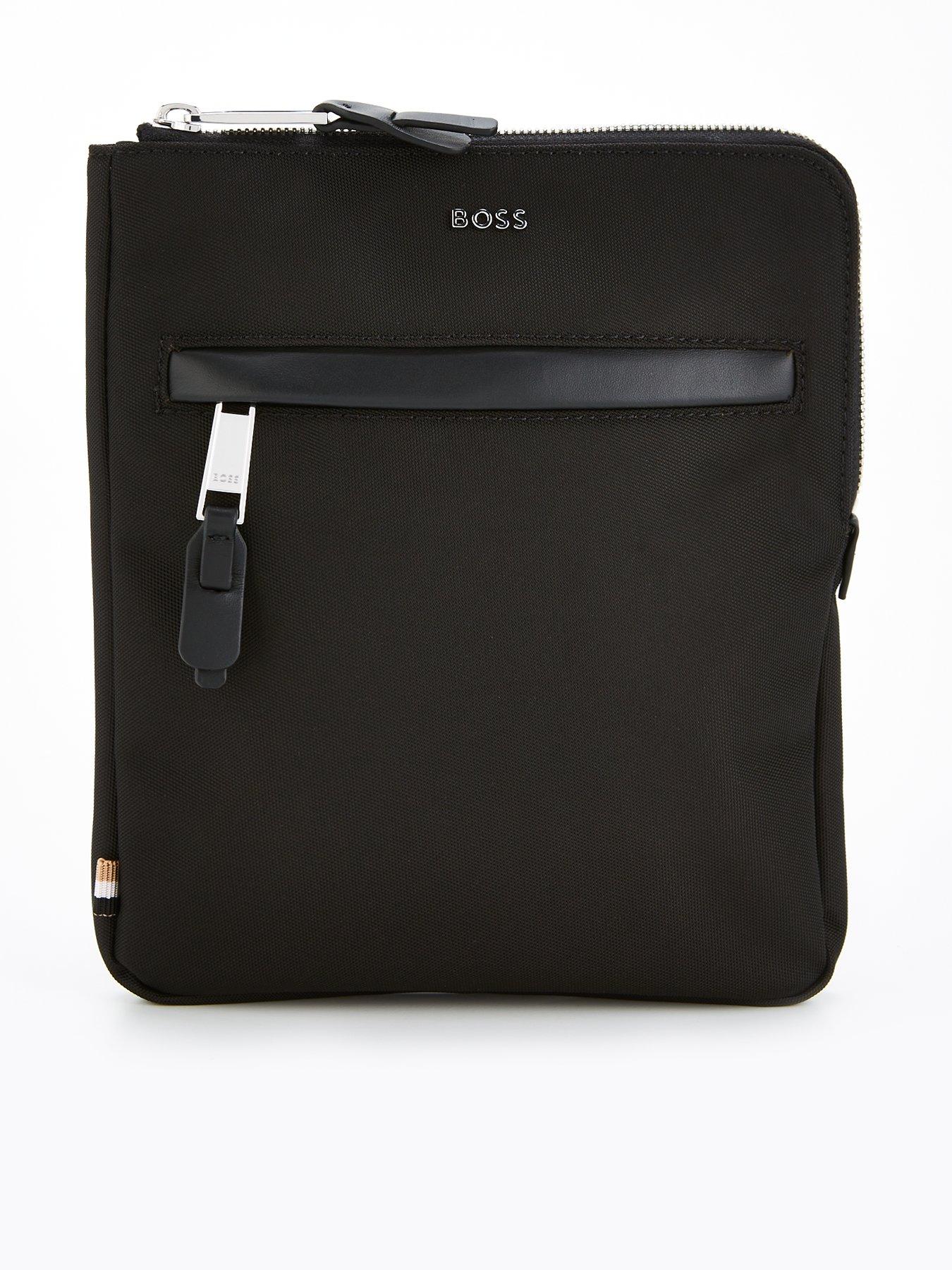 boss-boss-highway-metal-logo-nylonleather-messenger-bag-blackfront