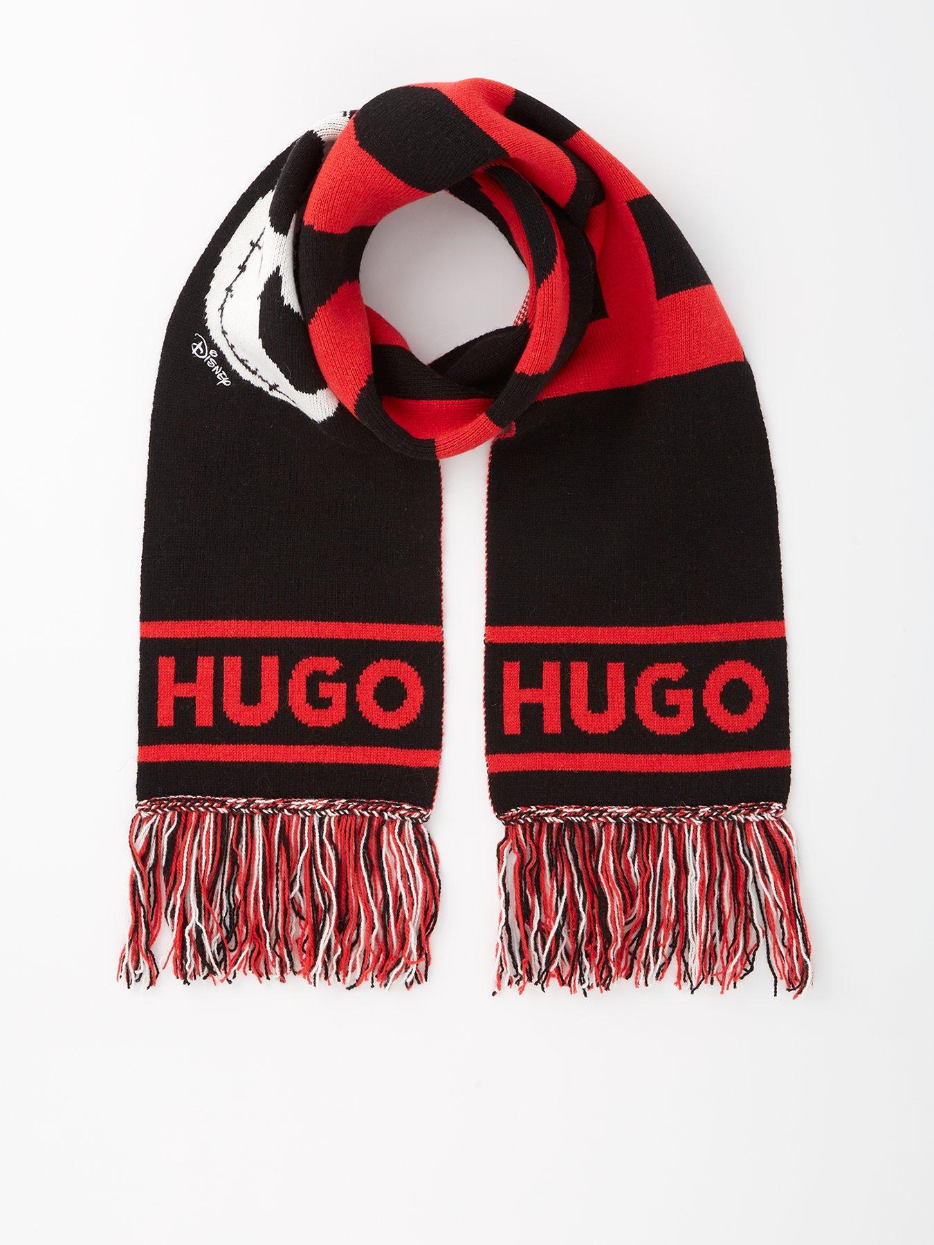 hugo-hugo-zelm-nbc-printed-scarf-black