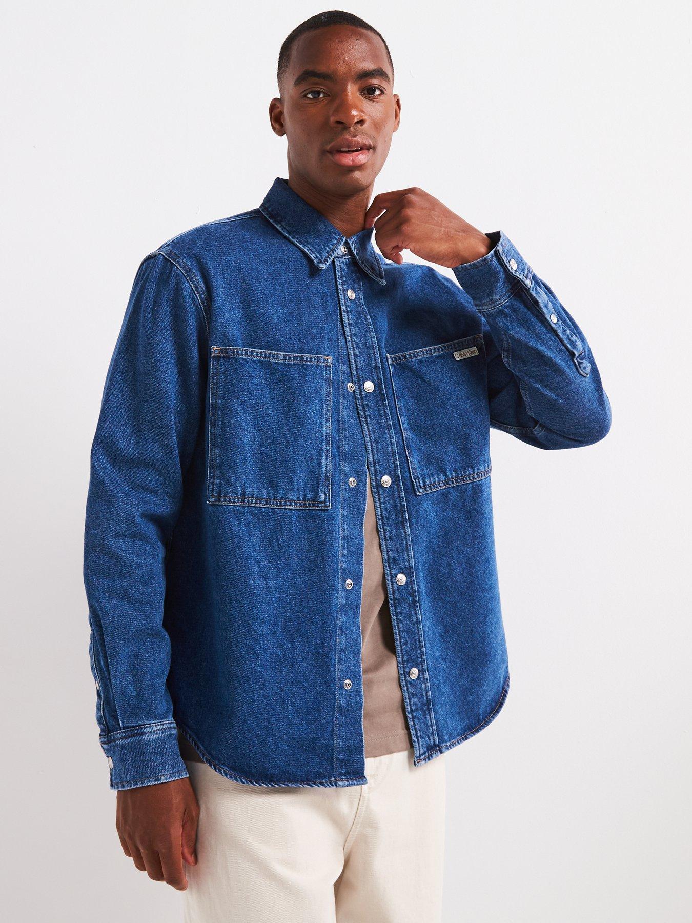 calvin-klein-jeans-calvin-klein-jeans-regular-linear-logo-denim-shirt-mid-washdetail