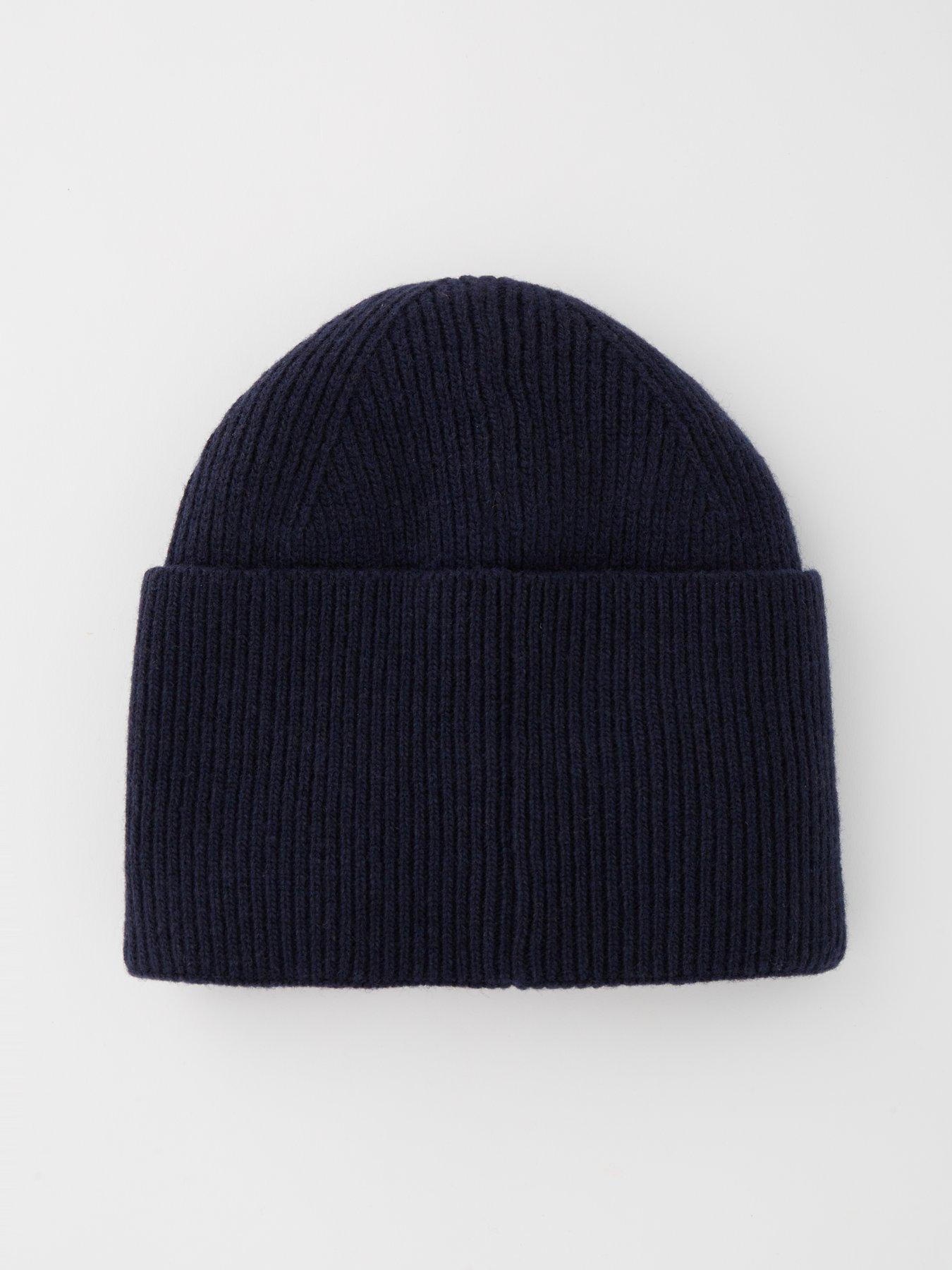 Image 2 of 4 of HUGO Hugo Xaff 6 Logo Beanie Hat - Blue