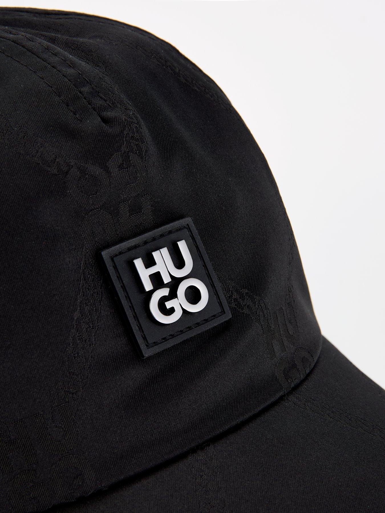 hugo-hugo-jude-n-mono-chain-stacked-logo-baseball-cap-blackback