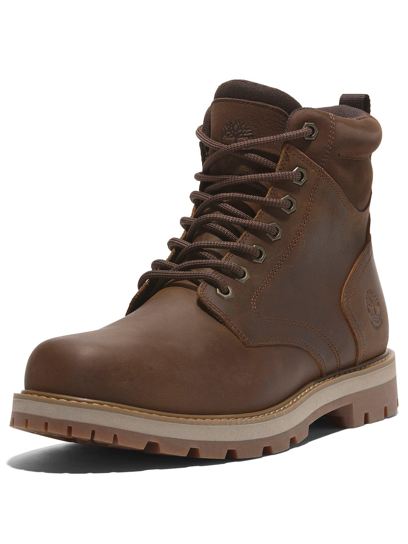 Image 2 of 6 of Timberland Britton Road Waterproof Lace Up Boots - Brown