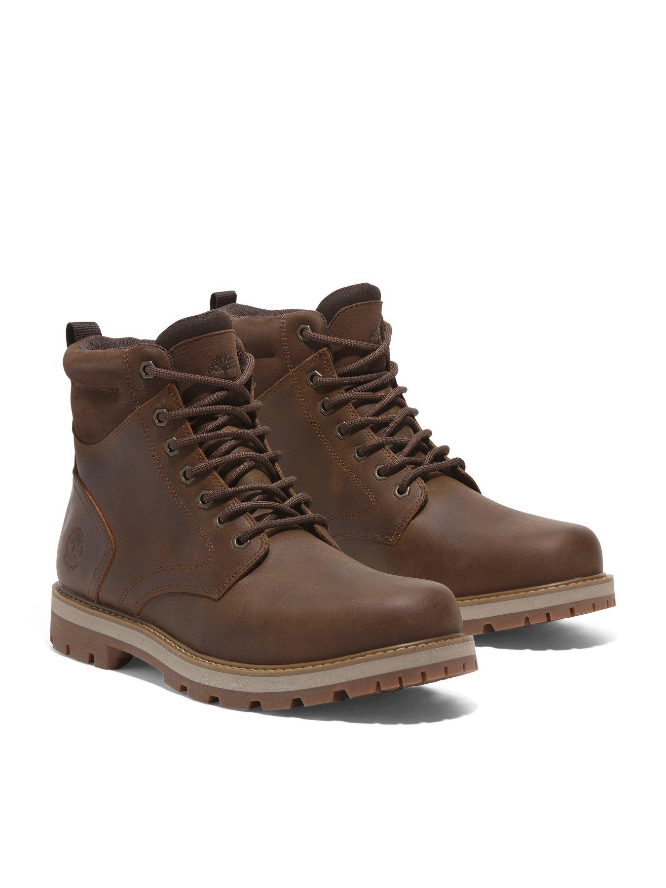 Image 6 of 6 of Timberland Britton Road Waterproof Lace Up Boots - Brown