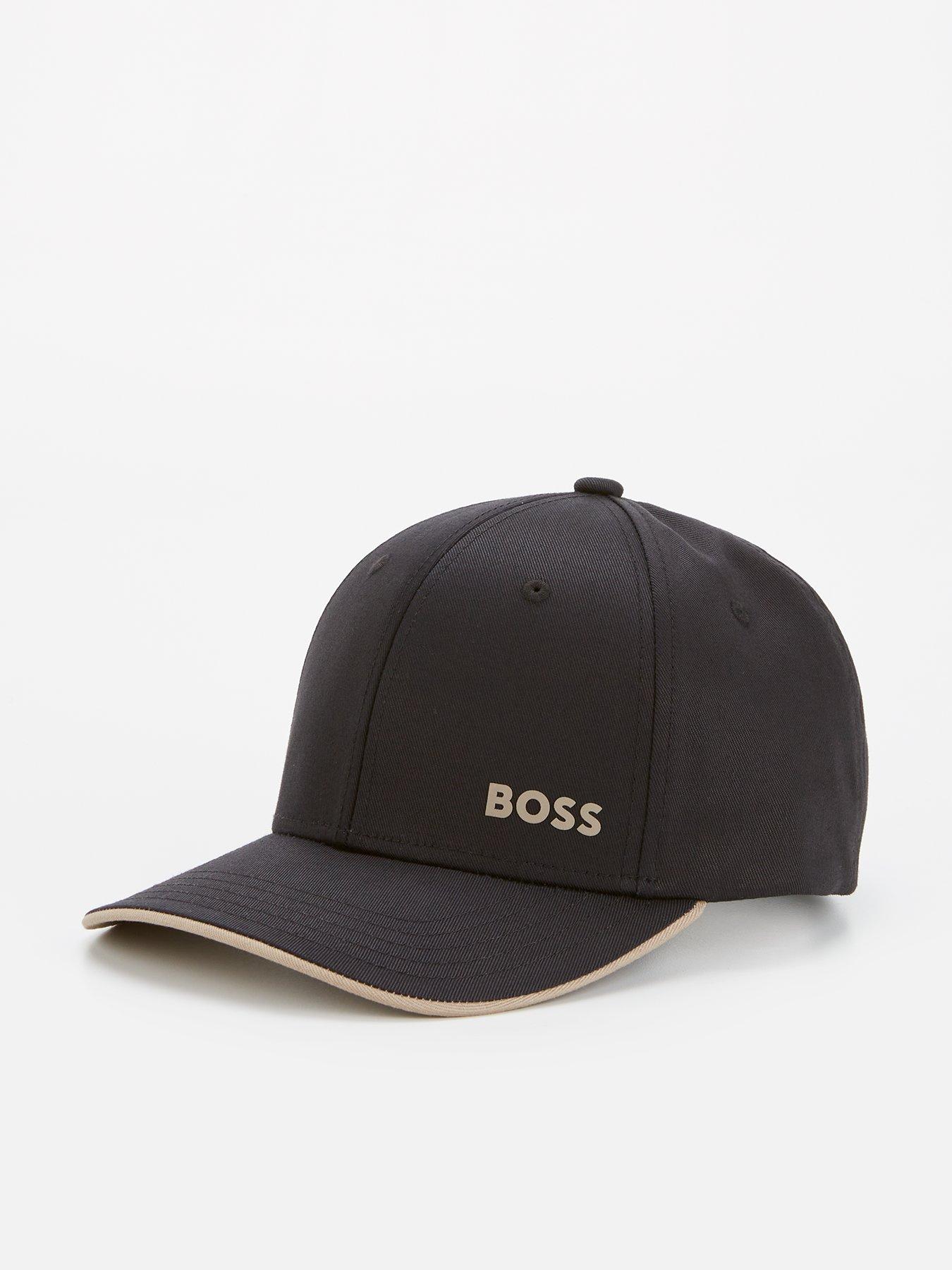 boss-boss-cap-bold-small-logo-baseball-cap-blackfront