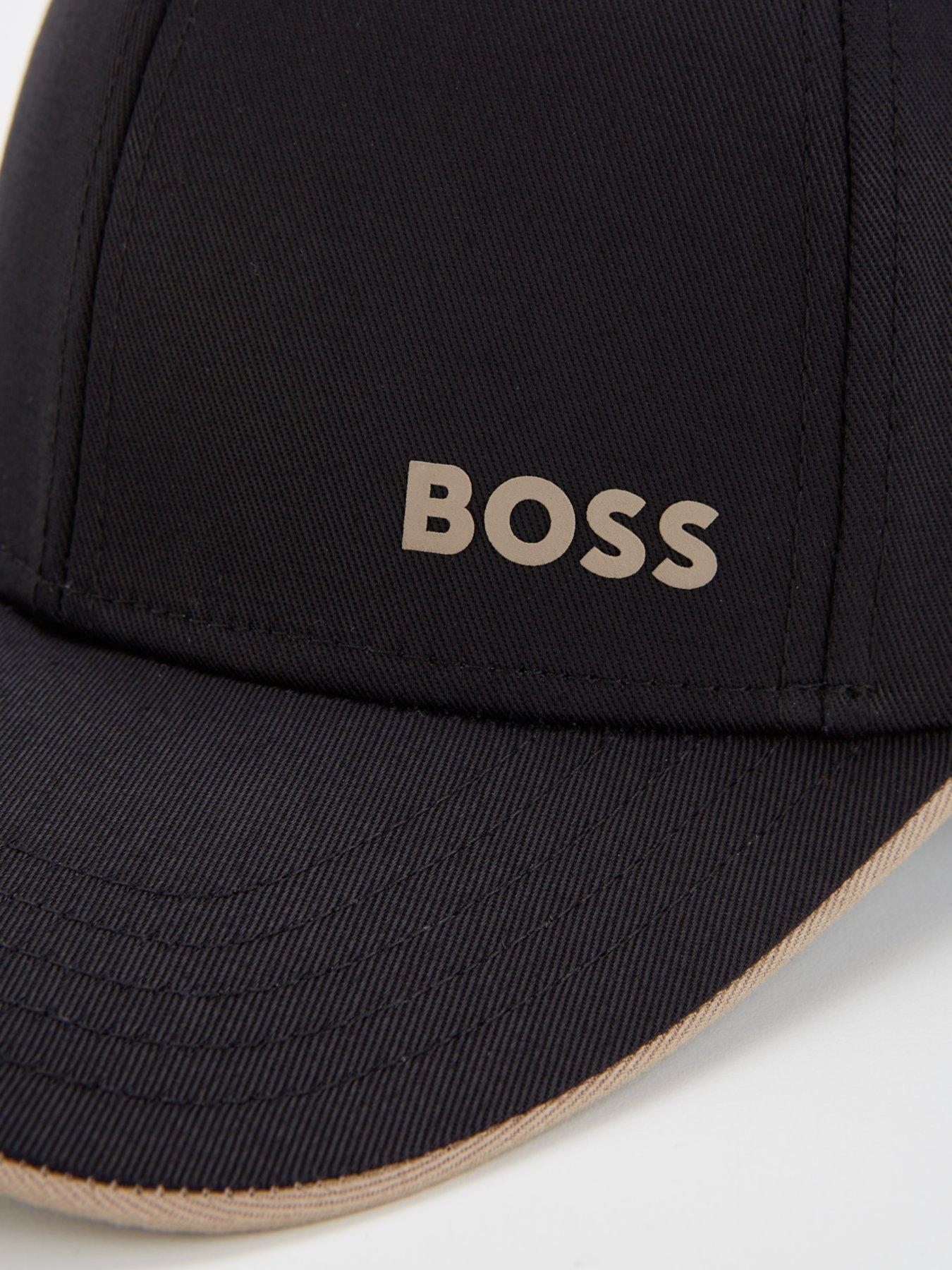 boss-boss-cap-bold-small-logo-baseball-cap-blackoutfit