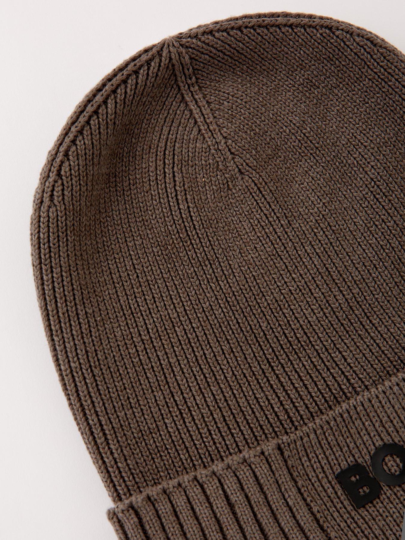 boss-boss-asic-beanie-x-rubberised-logo-beanie-hat-greydetail