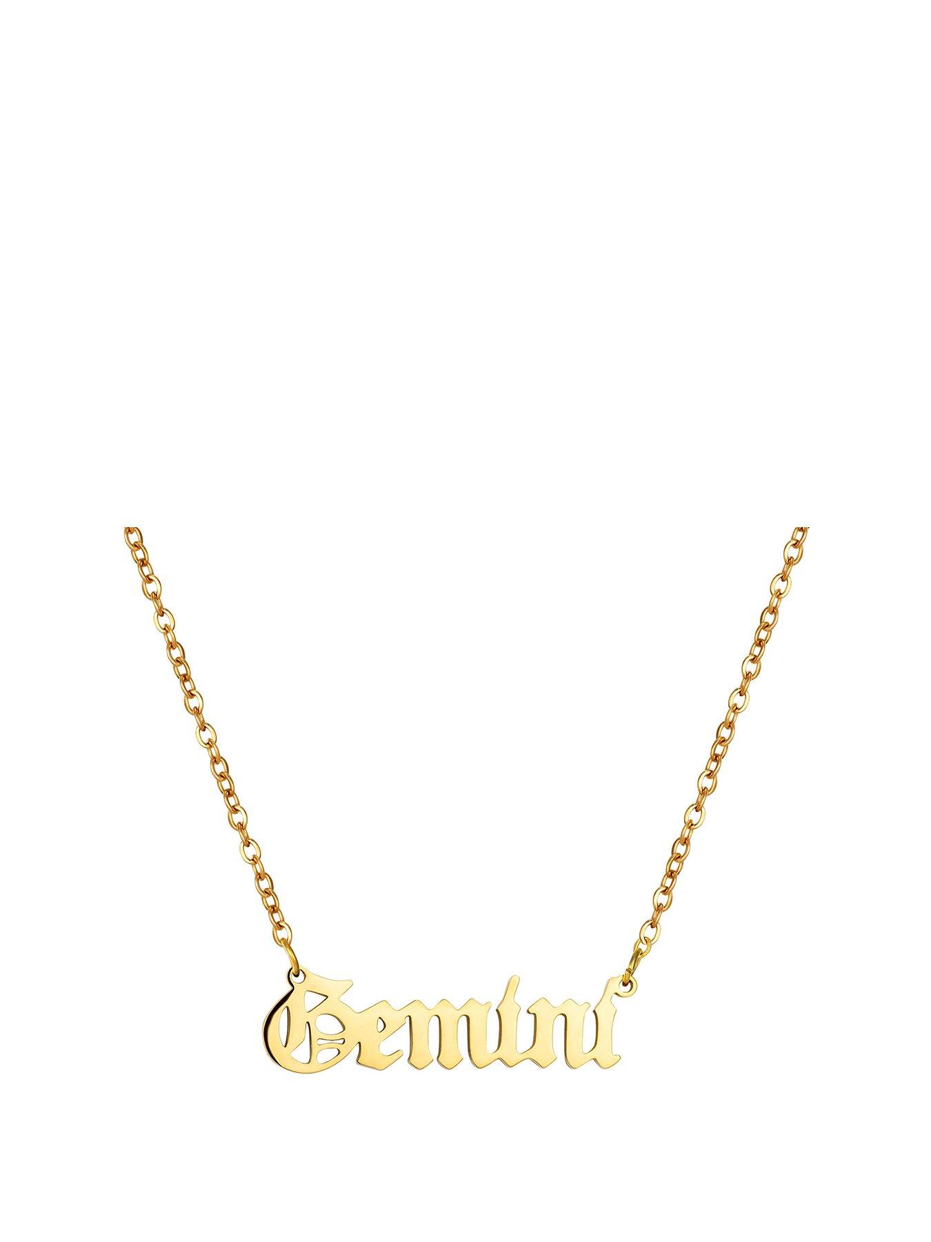 the-love-collection-zodiac-necklce-in-gothic-font-gold-plated