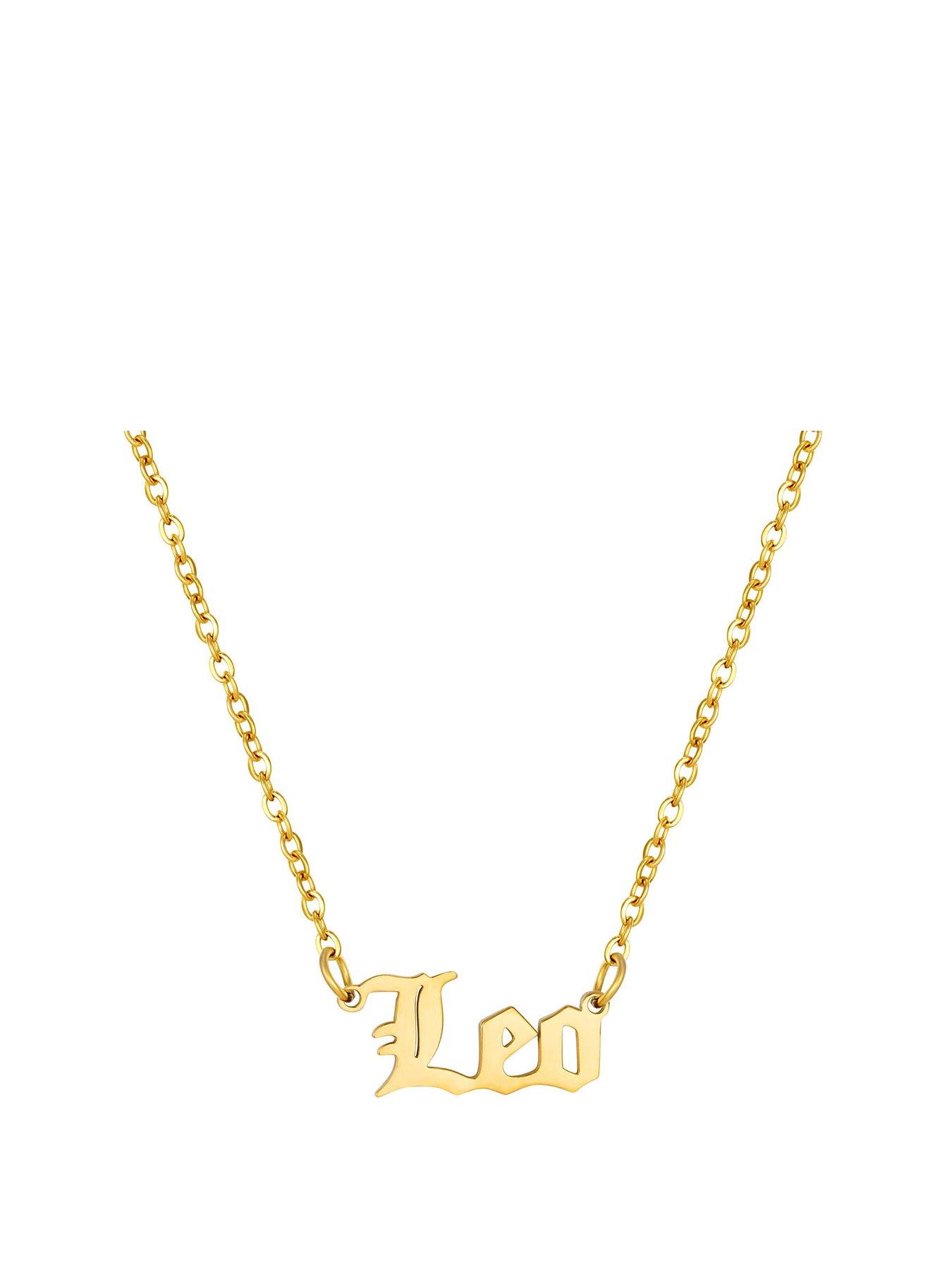 zodiac-necklce-in-gothic-font-gold-plated