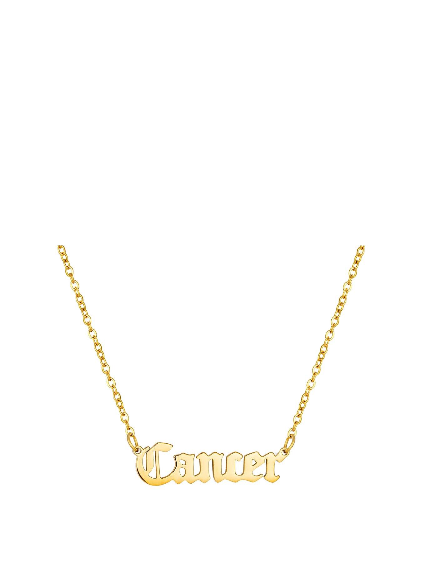 the-love-collection-zodiac-necklce-in-gothic-font-gold-plated