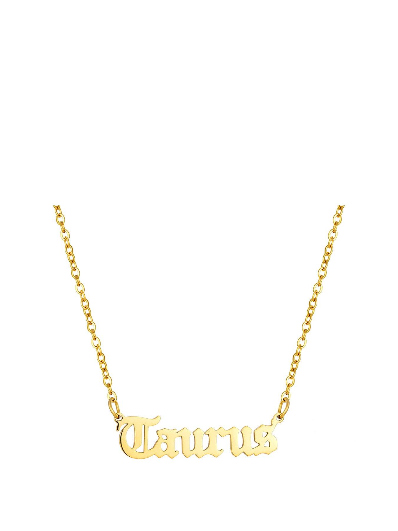 zodiac-necklce-in-gothic-font-gold-plated