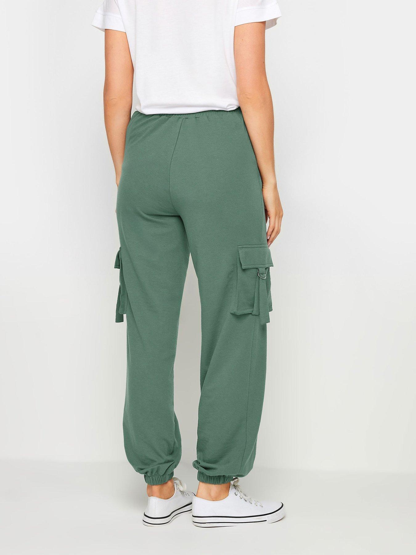 long-tall-sally-tall-green-cargo-joggers-36stillFront