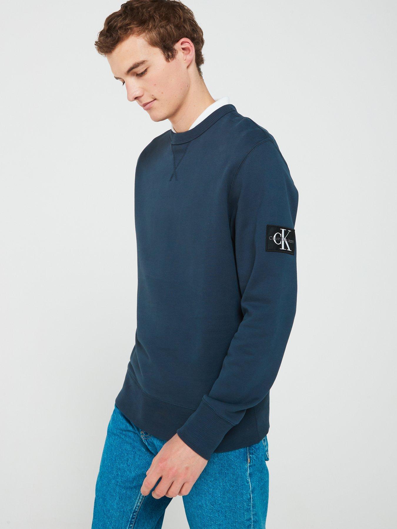 calvin-klein-jeans-calvin-klein-jeans-badge-sleeve-crew-sweat-navydetail