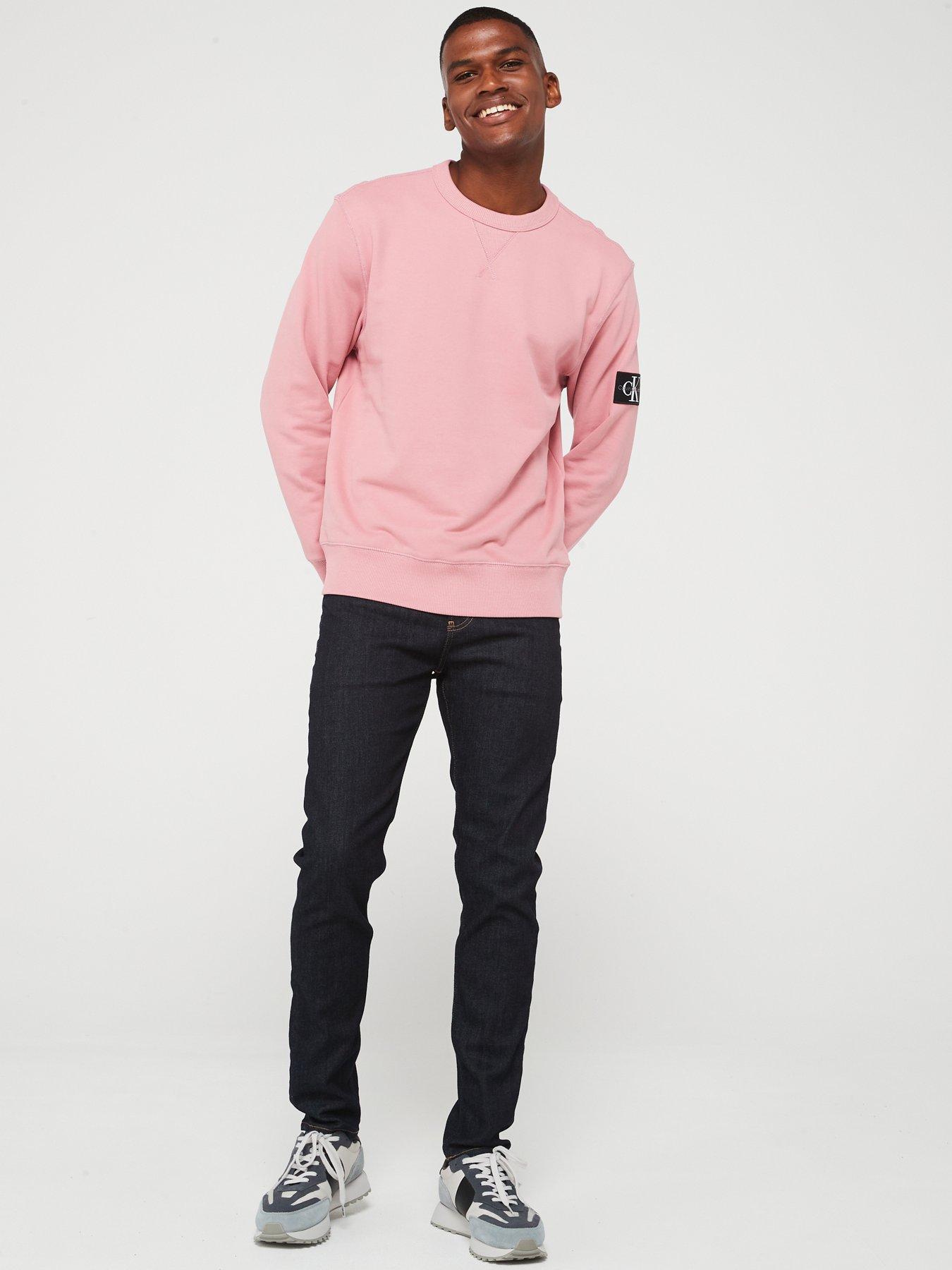 calvin-klein-jeans-calvin-klein-jeans-badge-sleeve-crew-sweat-pinkoutfit