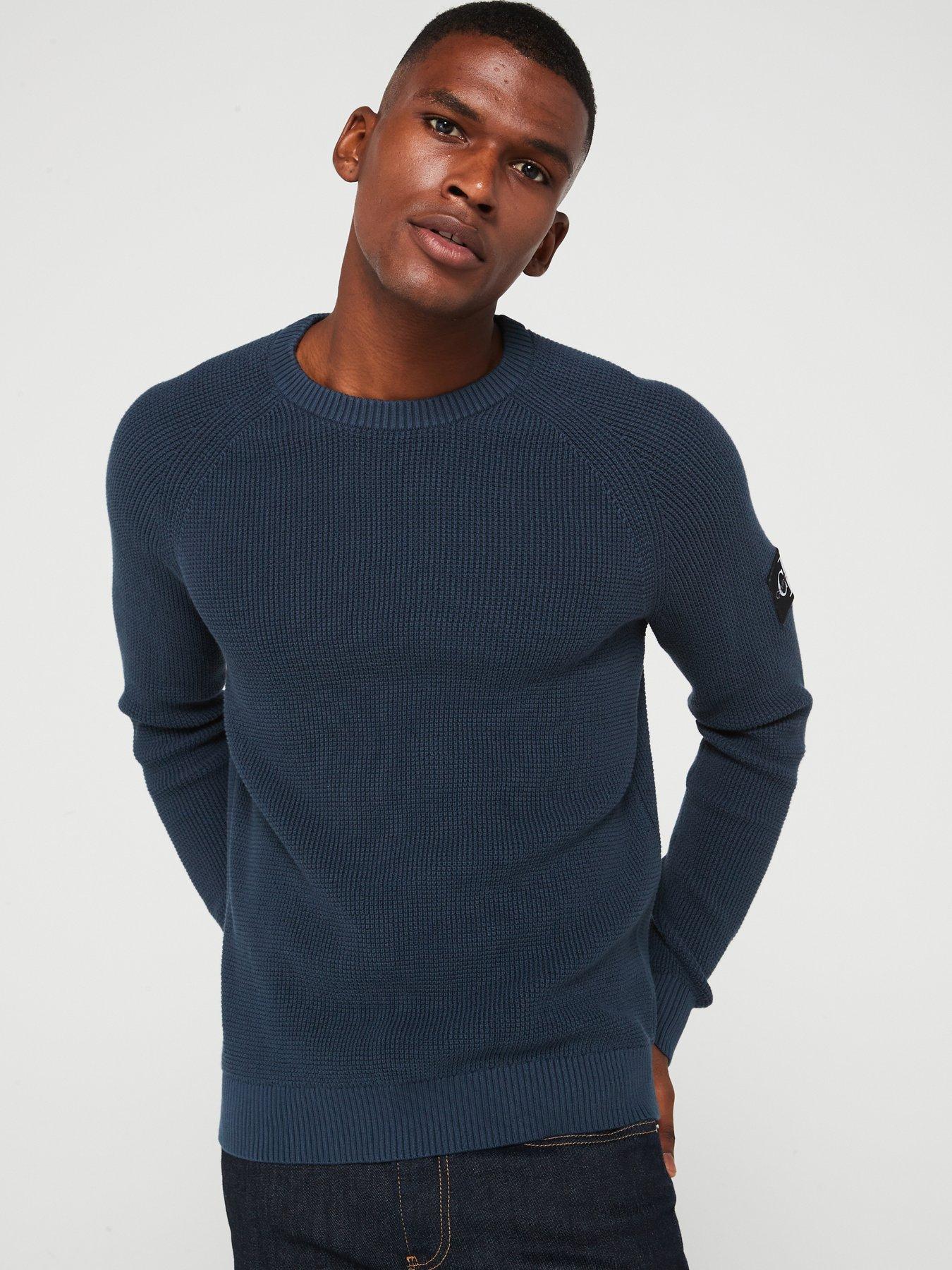 Navy calvin klein jumper on sale