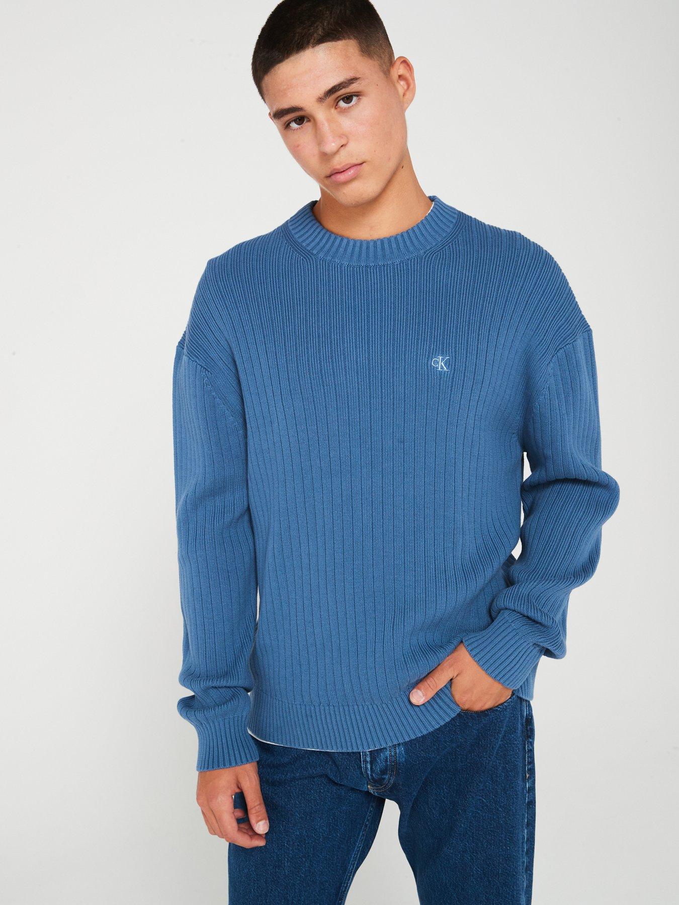 calvin-klein-jeans-calvin-klein-jeans-linear-detail-knitted-jumper-blue