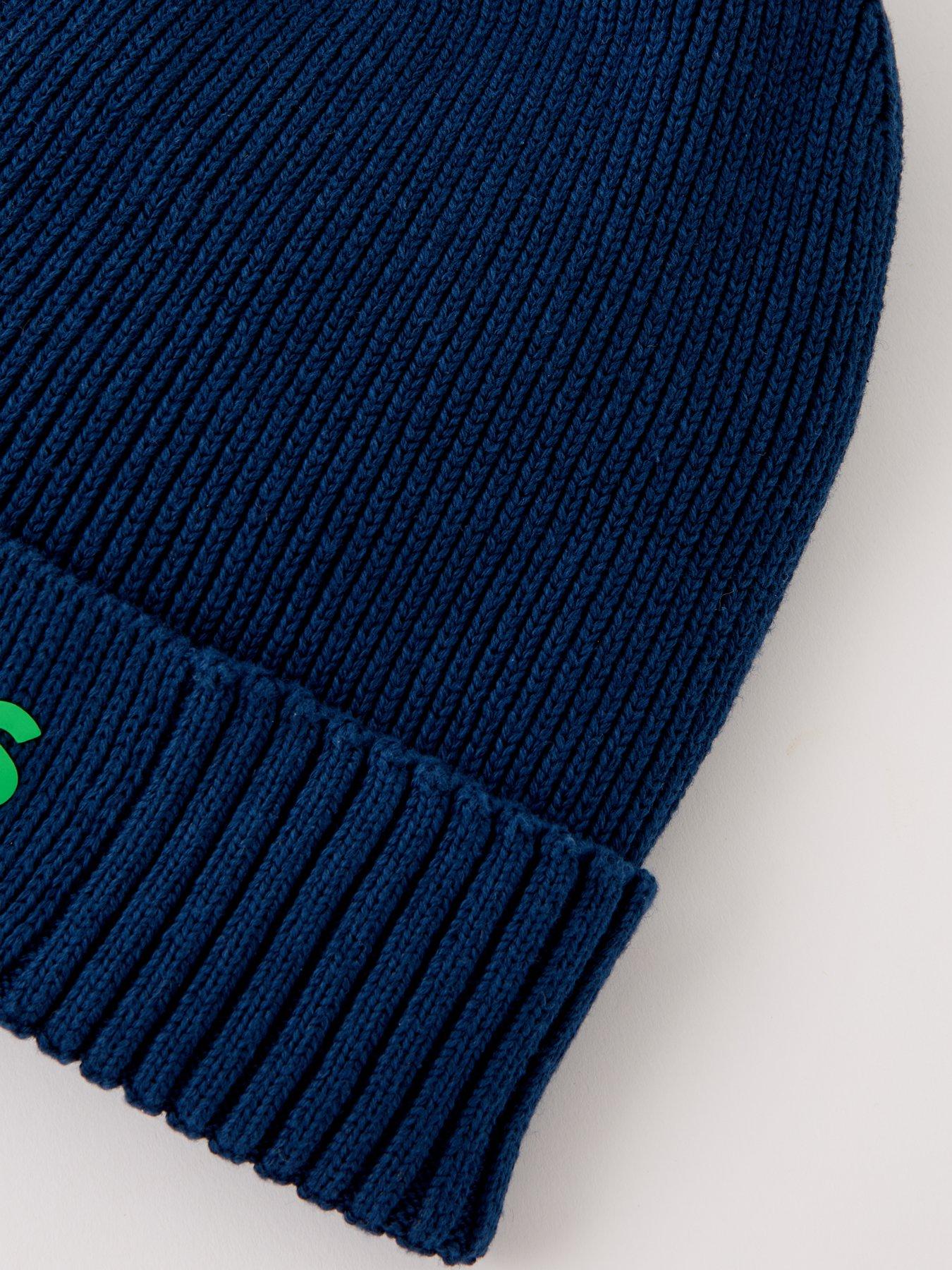 boss-boss-asic-beanie-x-rubberised-logo-beanie-hat-bluedetail