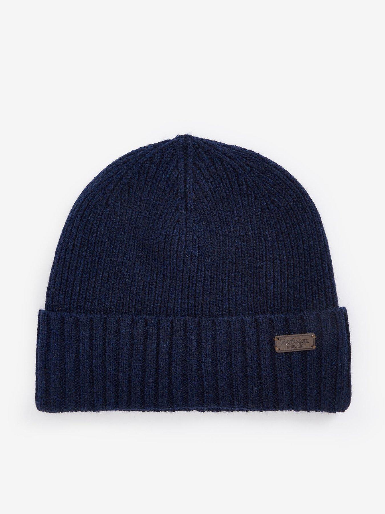 Barbour Barbour Carlton Wool Blend Beanie  &  Gloves Gift Set - Navy