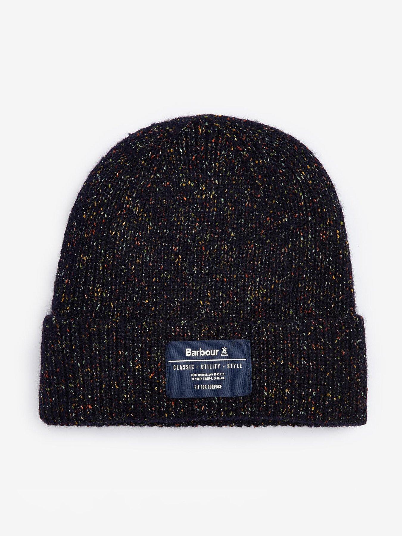 barbour-barbour-eston-knitted-beanie-hat-navy