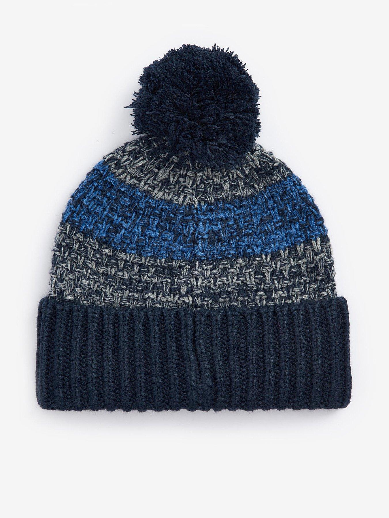 barbour-barbour-morar-knitted-bobble-beanie-hat-navy