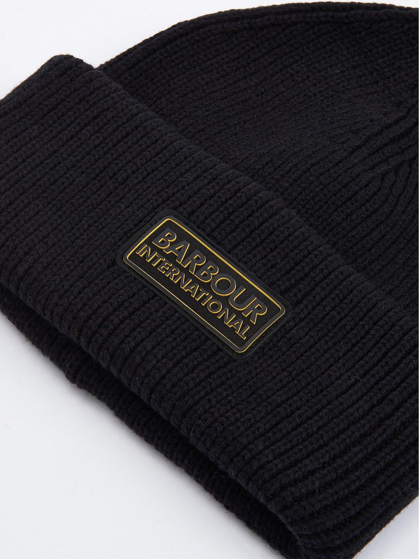 barbour-international-barbour-international-flex-knitted-beanie-hat-blackback