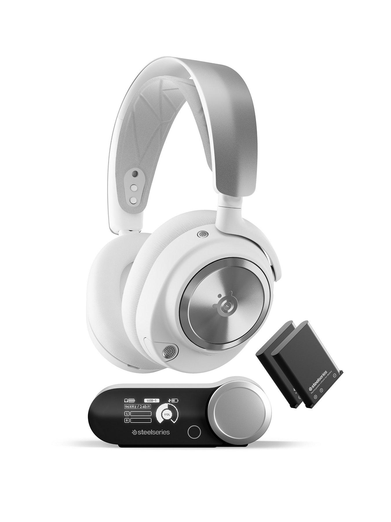 Image 1 of 6 of SteelSeries SteelSeries Arctis Nova Pro Wireless Playstation Gaming Headset - White