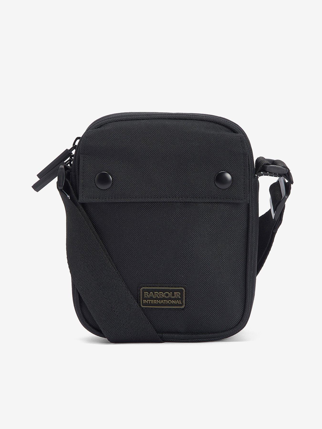 Barbour International Barbour International Knockhill Essential Crossbody Bag - Black