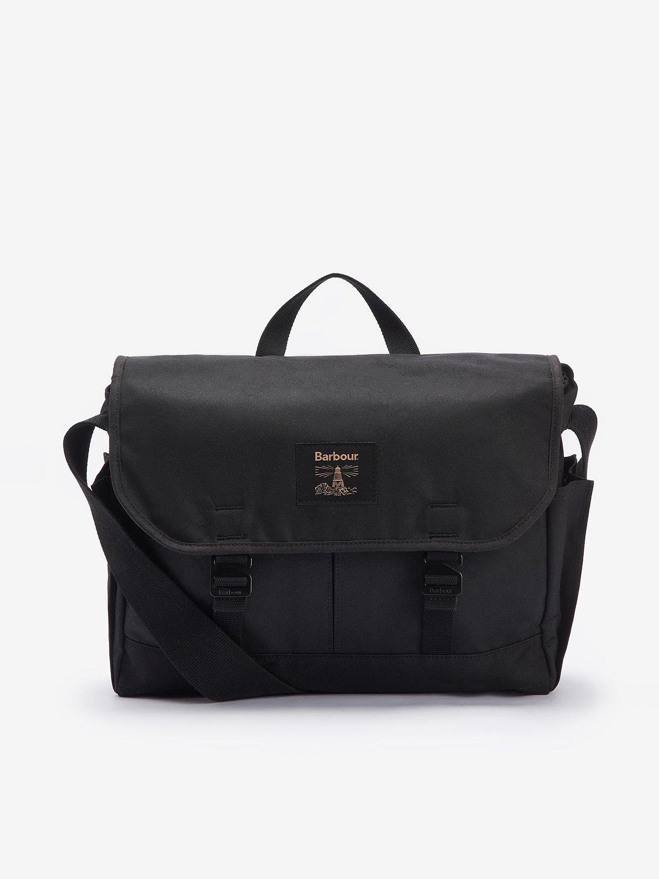 barbour-barbour-field-wax-messenger-bag-black