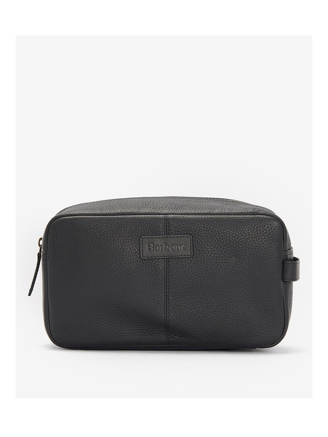 barbour-barbour-highgate-leather-washbag-black