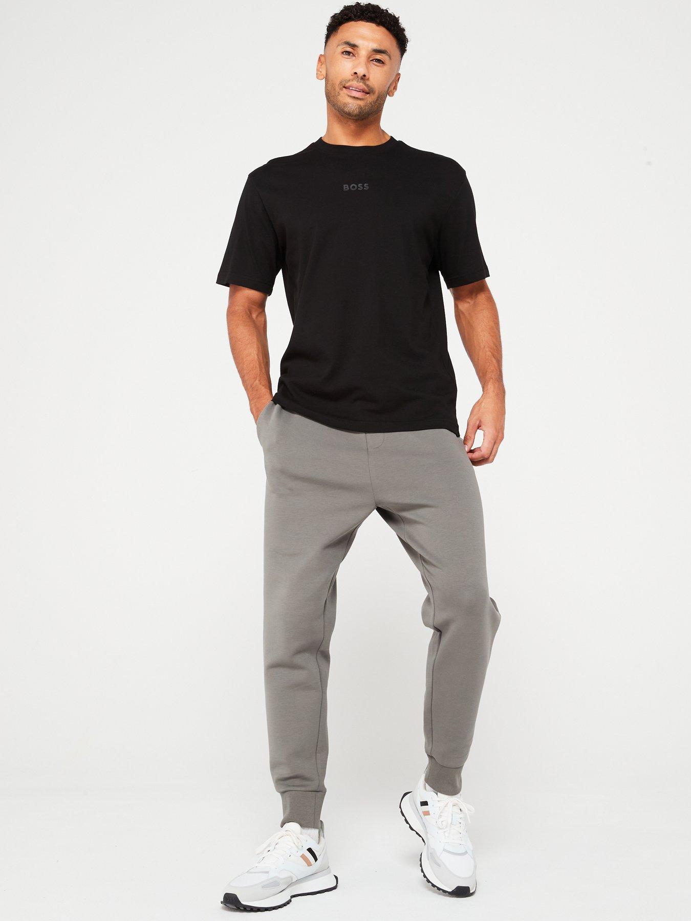 Image 3 of 4 of BOSS Oversize Fit Centre Tonal Logo T-Shirt - Black