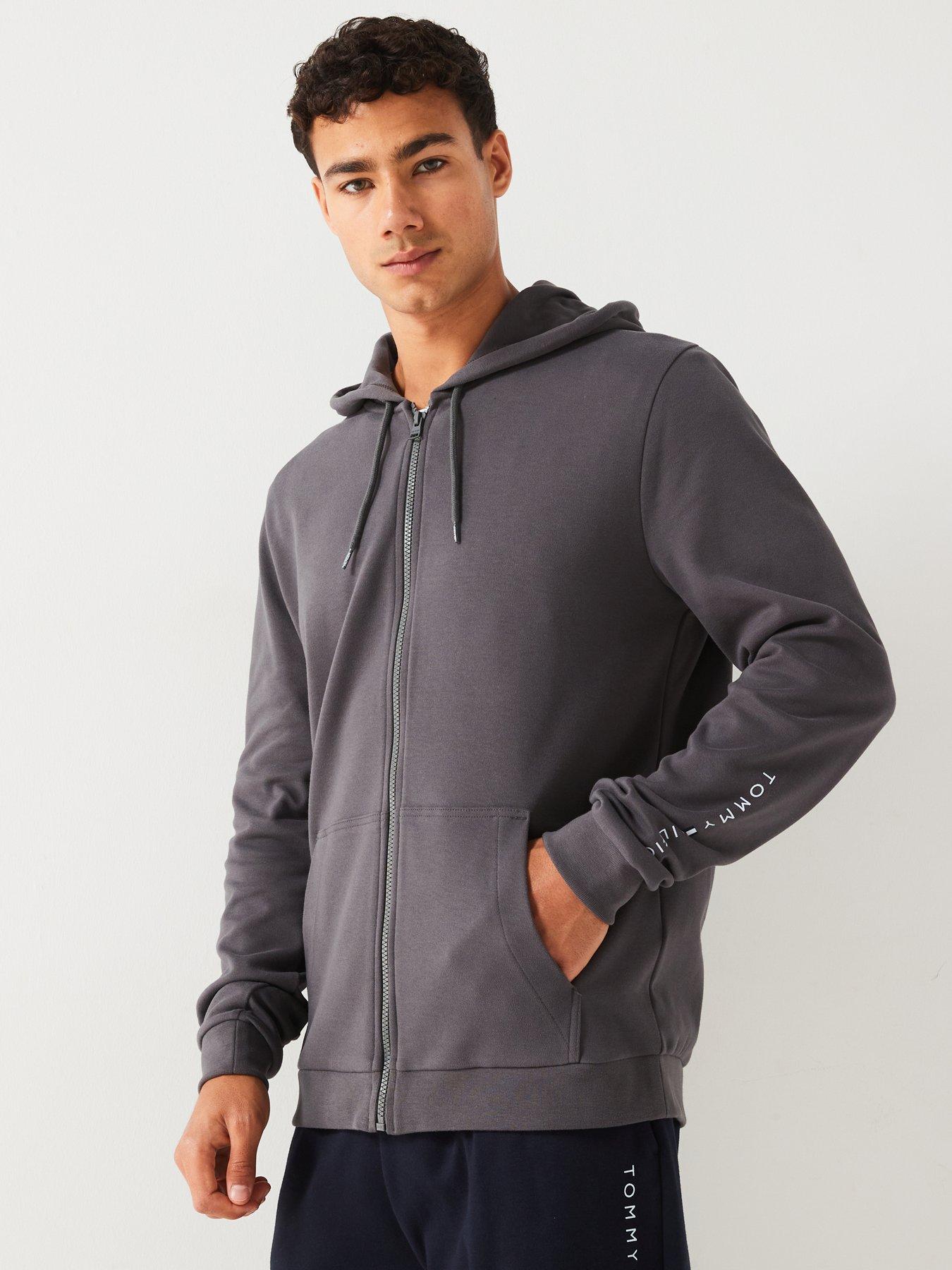 tommy-hilfiger-tommy-hilfiger-original-full-zip-loungewear-hoodie-dark-grey