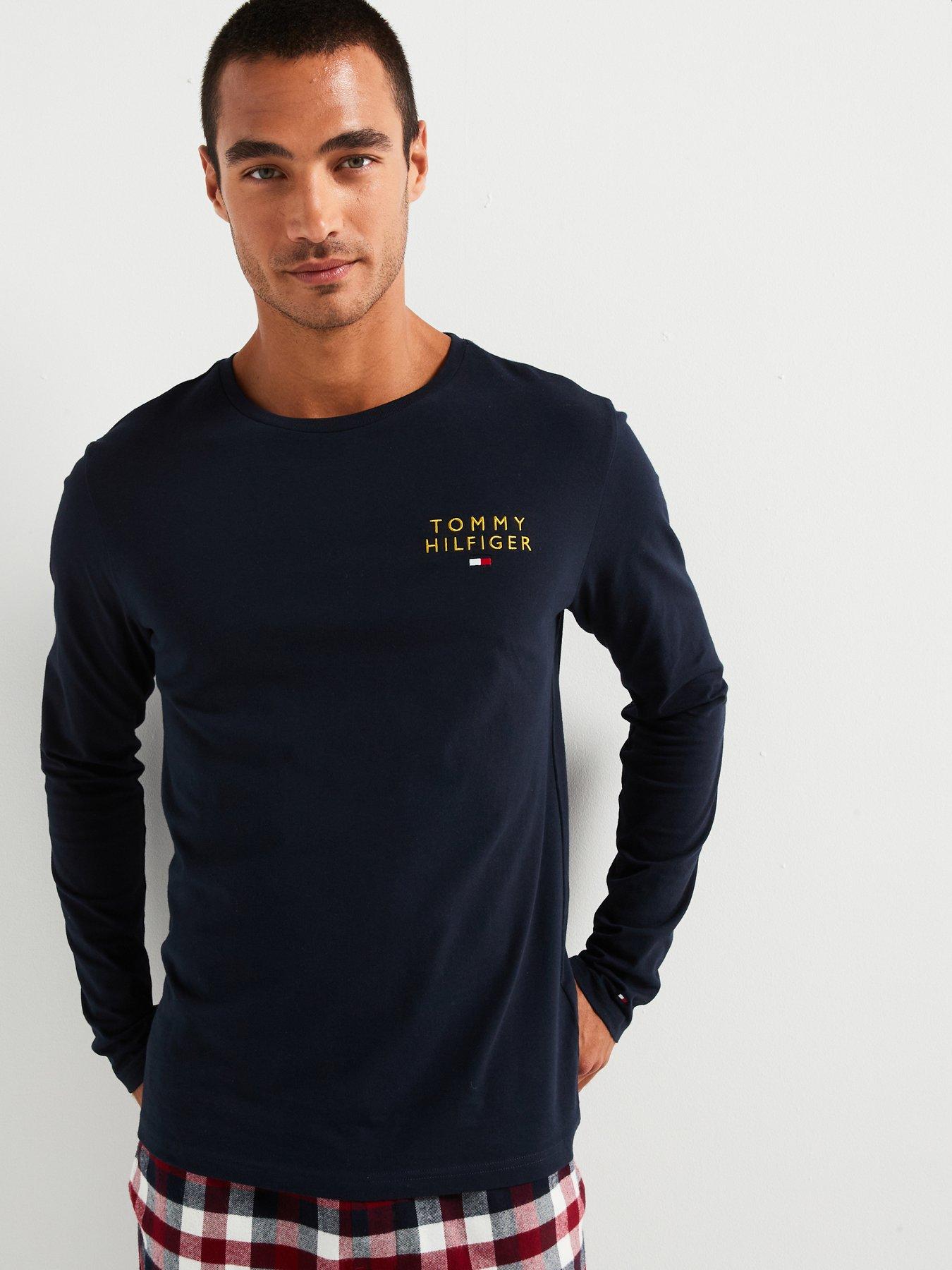 tommy-hilfiger-tommy-hilfiger-original-long-sleeve-loungewear-top-navy