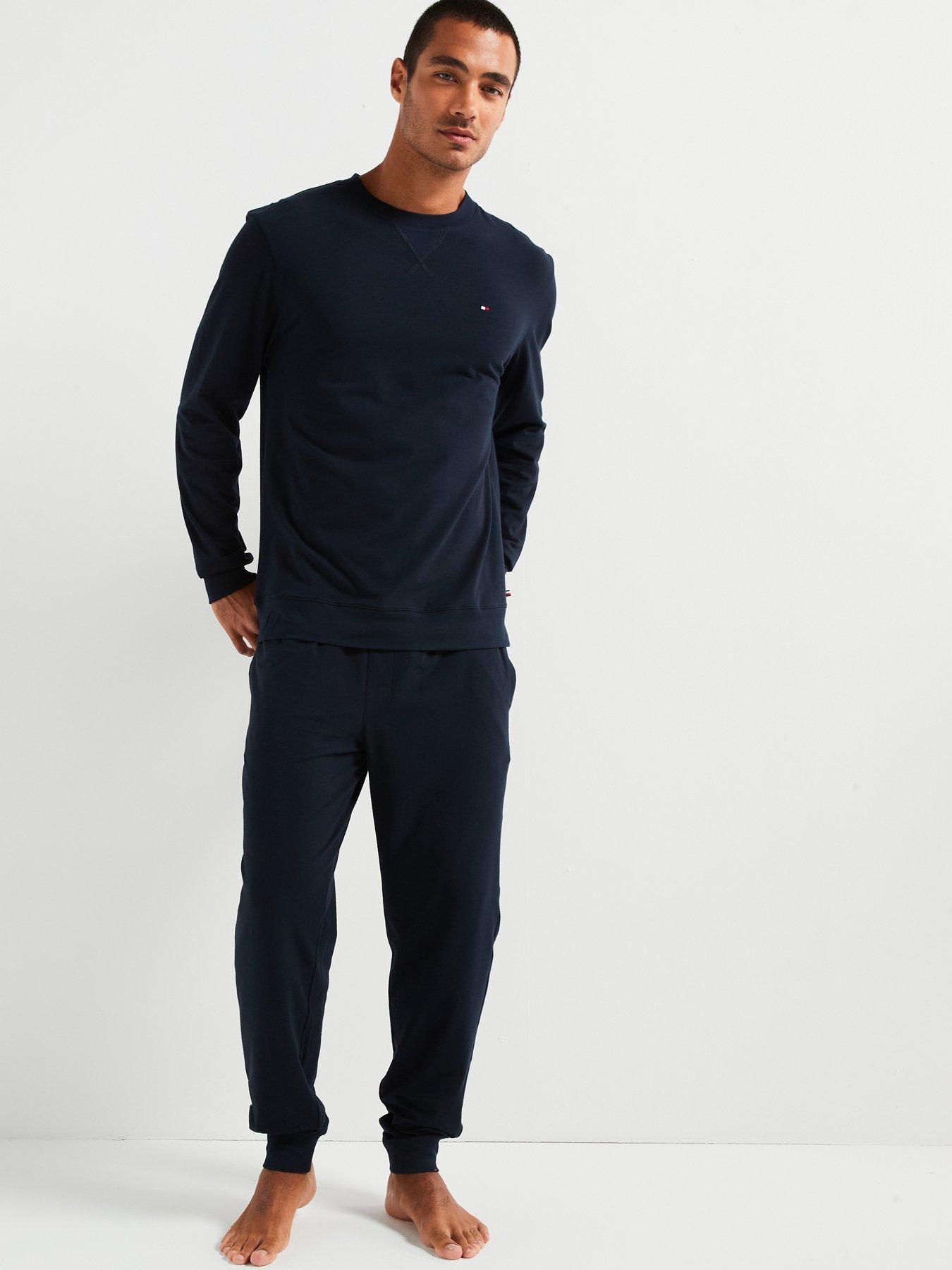 tommy-hilfiger-tommy-hilfiger-essential-cuffed-loungewear-pants-navyback