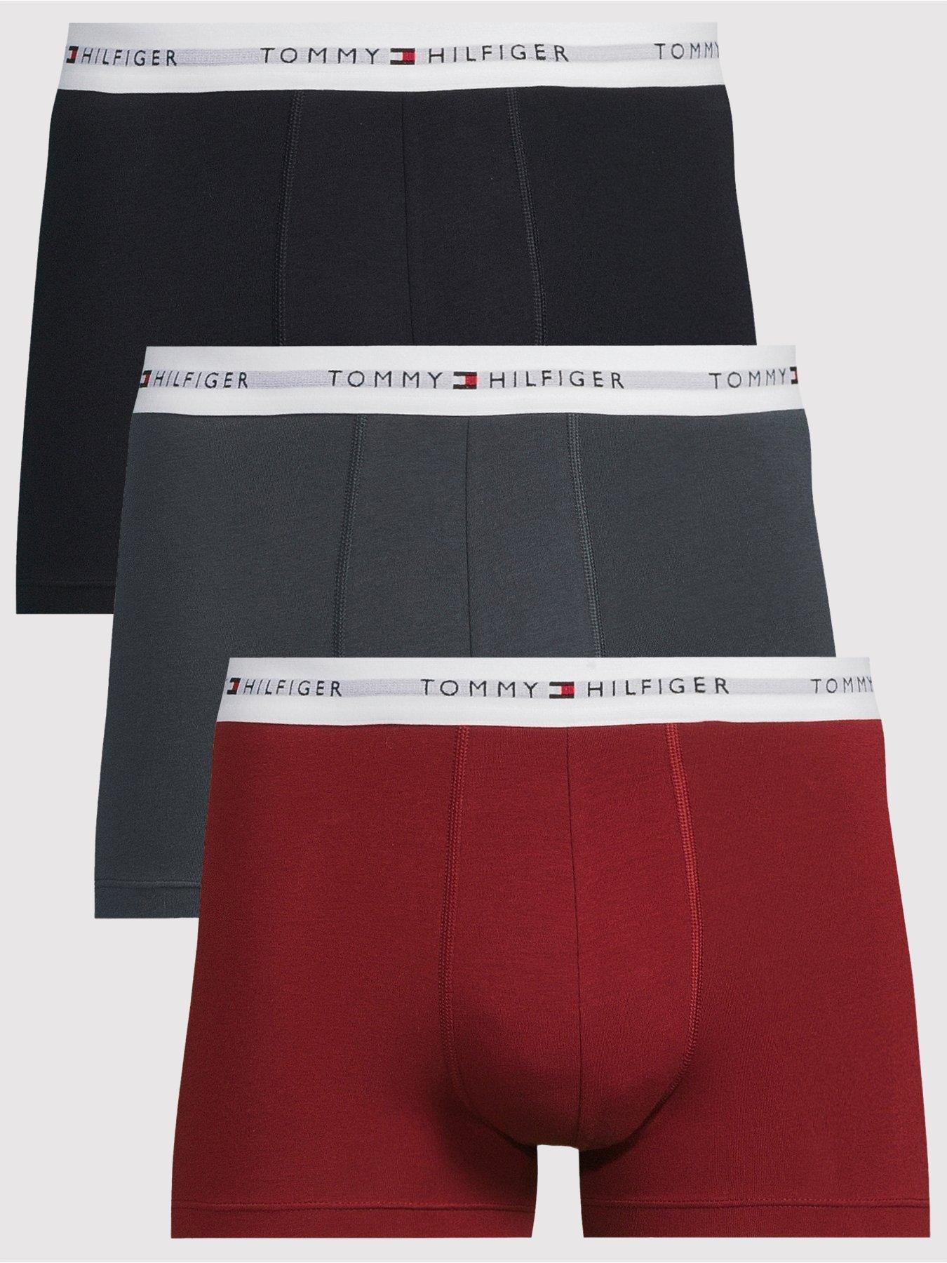 tommy-hilfiger-tommy-hilfiger-signature-cotton-essential-3-pack-trunks-assortedfront