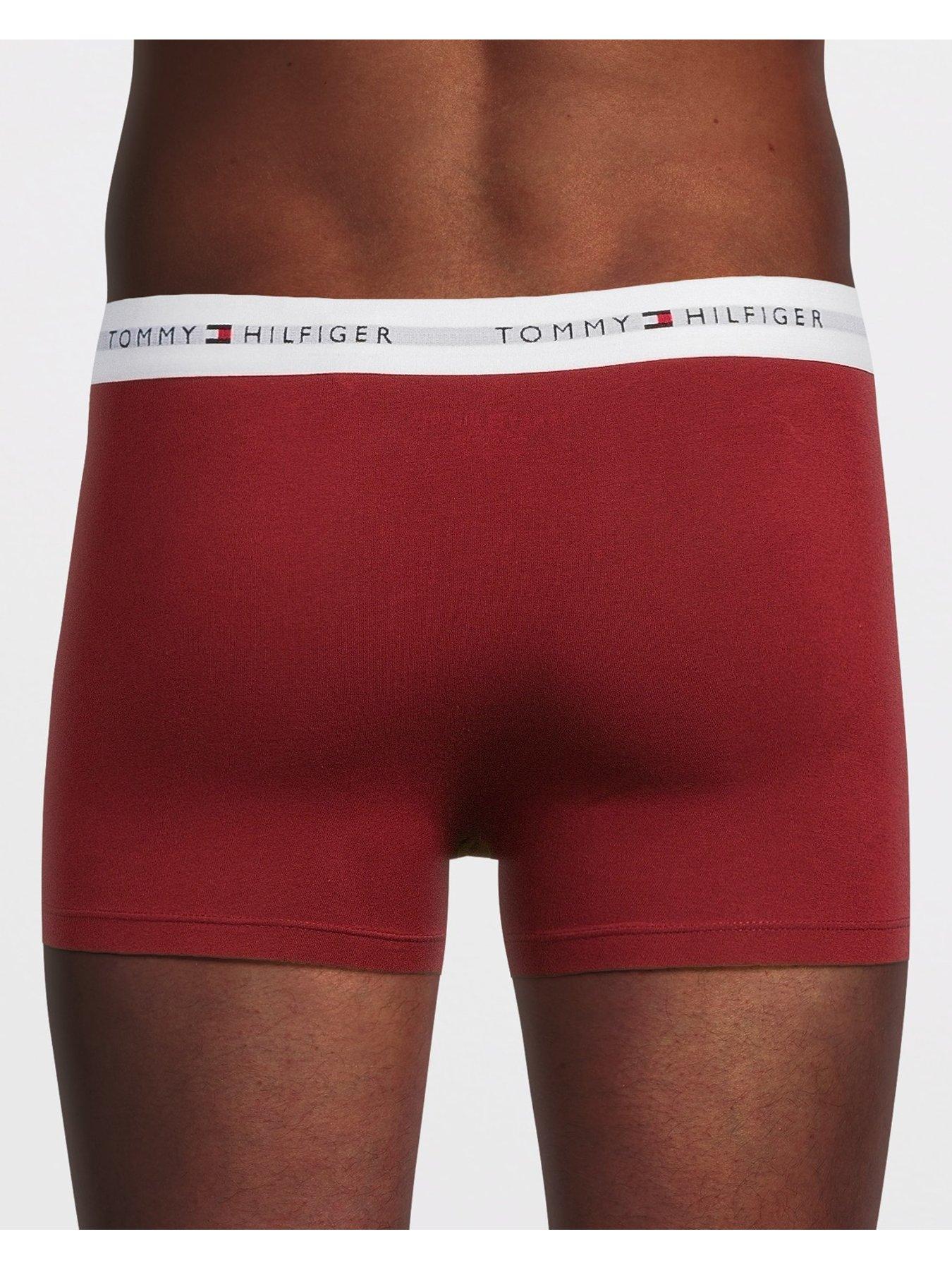 tommy-hilfiger-tommy-hilfiger-signature-cotton-essential-3-pack-trunks-assortedback