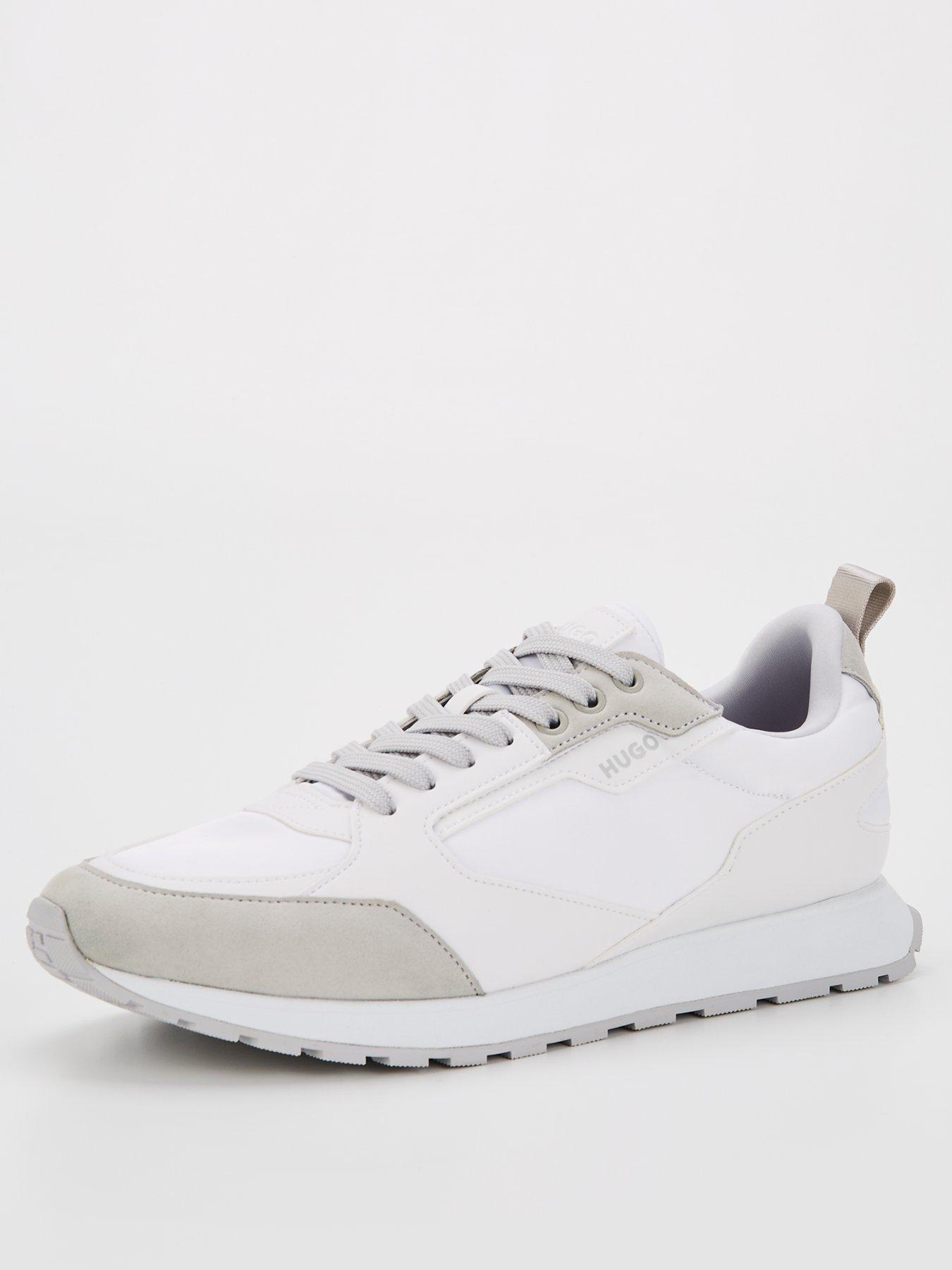 hugo-hugo-icelin-nylonleather-lace-runner-whitestillFront