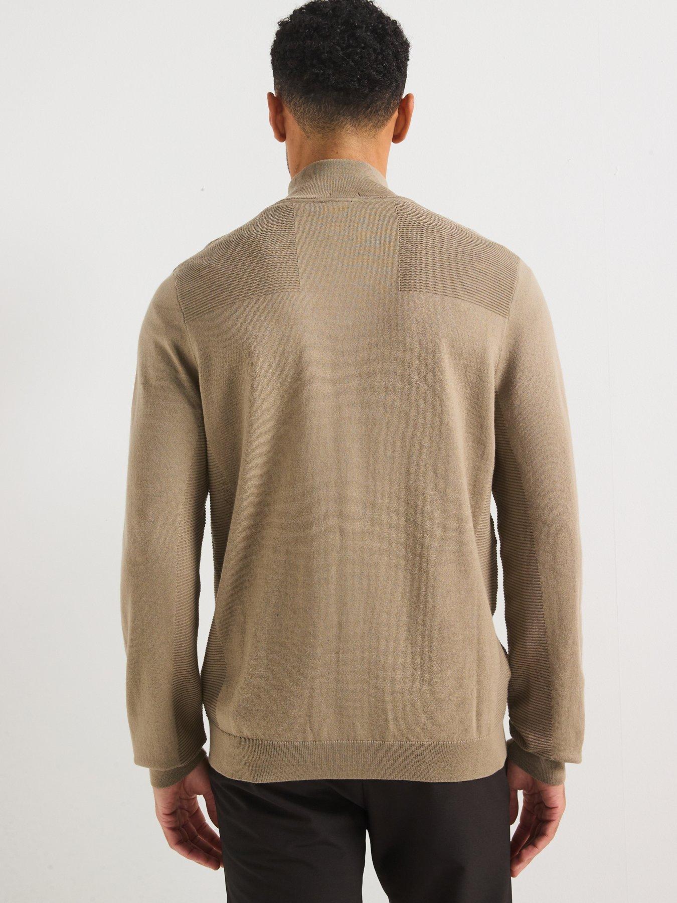 boss-momentum-x-merino-14-zip-knitted-jumper-khakistillFront