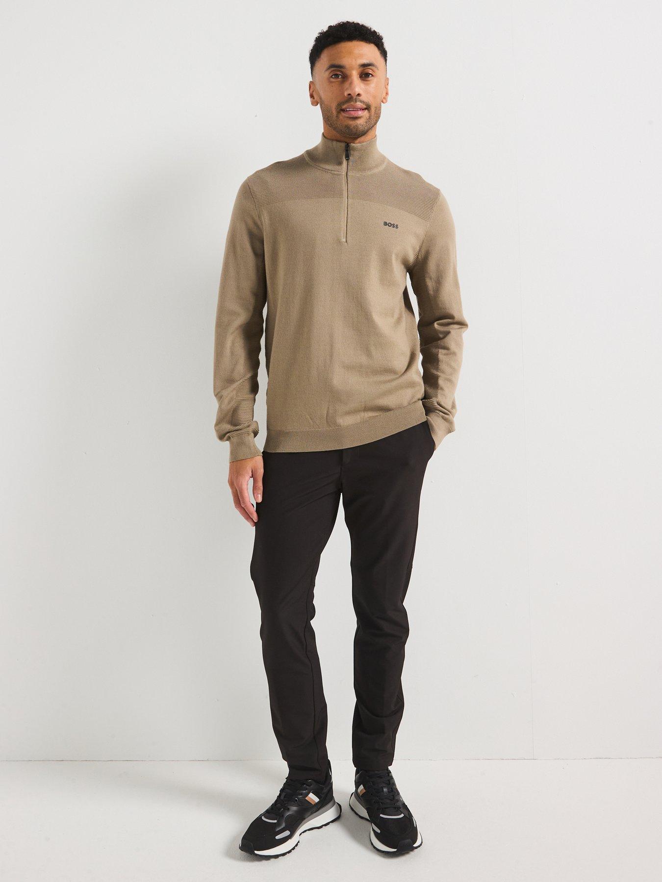 boss-momentum-x-merino-14-zip-knitted-jumper-khakiback