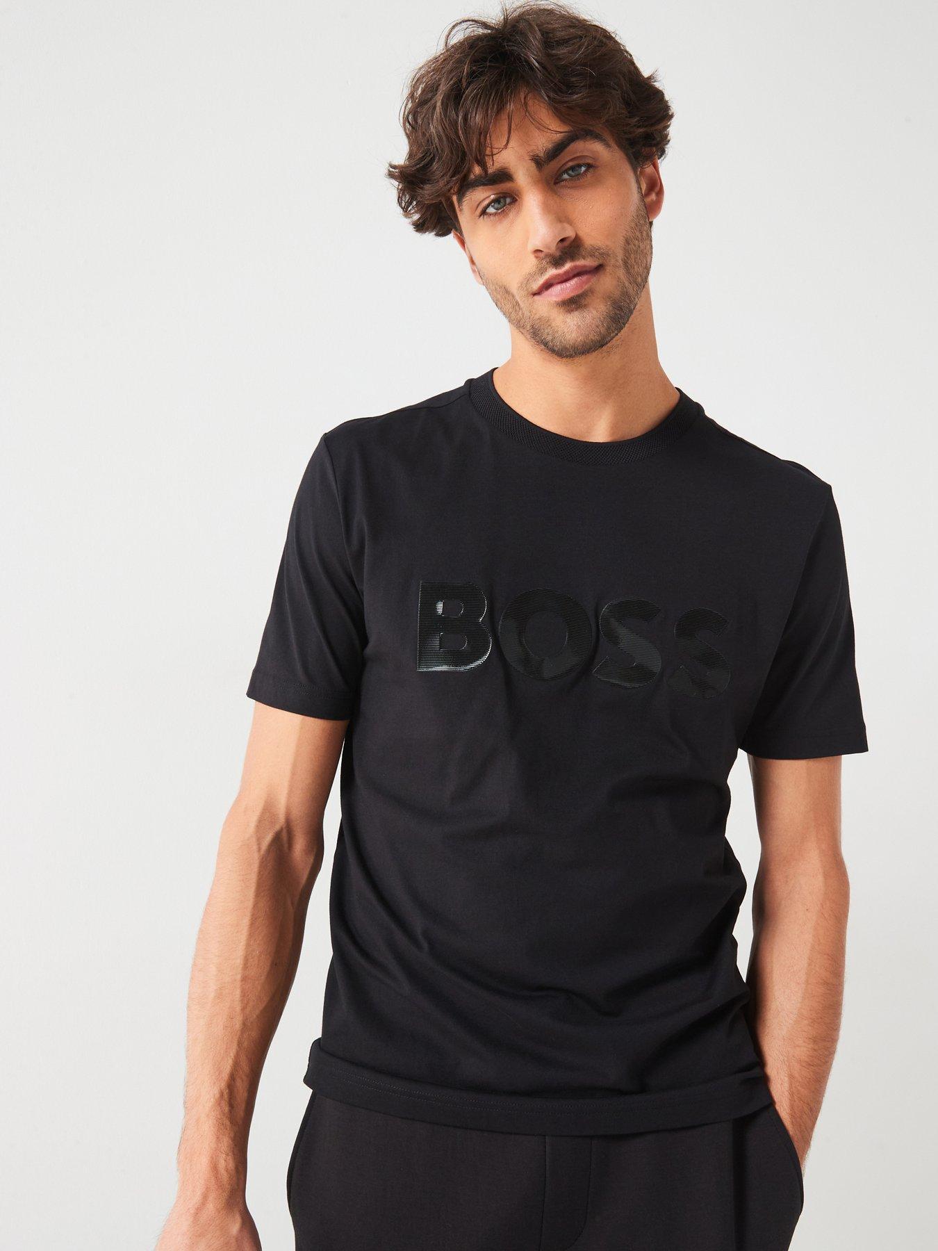 boss-tee-mirror-2-regular-fit-rubberised-logo-t-shirt-blackfront