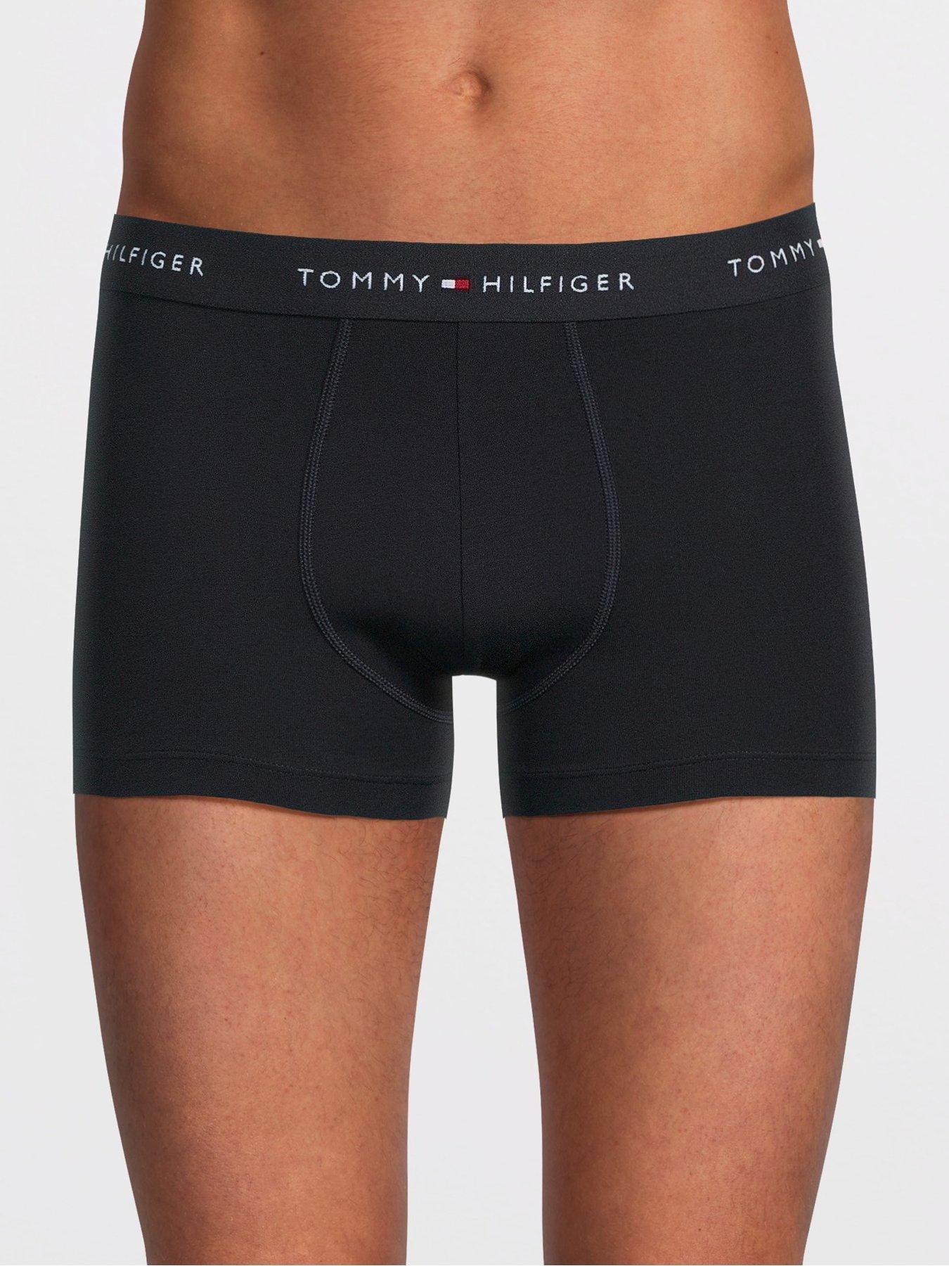 tommy-hilfiger-tommy-hilfiger-signature-cotton-essential-3-pack-trunks-navystillFront