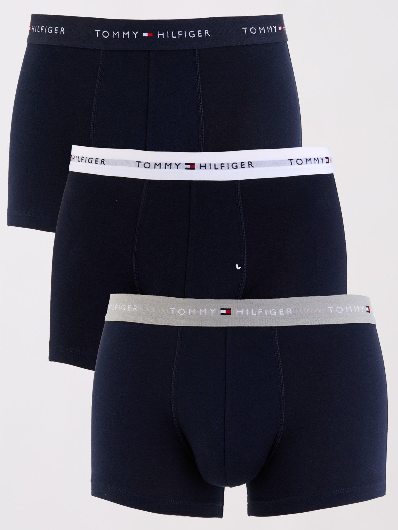 tommy-hilfiger-tommy-hilfiger-signature-cotton-essential-5-pack-trunks-navy