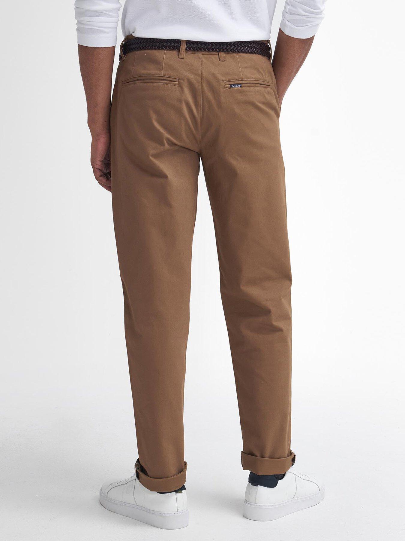 barbour-barbour-sueded-sateen-tailored-fit-trousers-brownstillFront