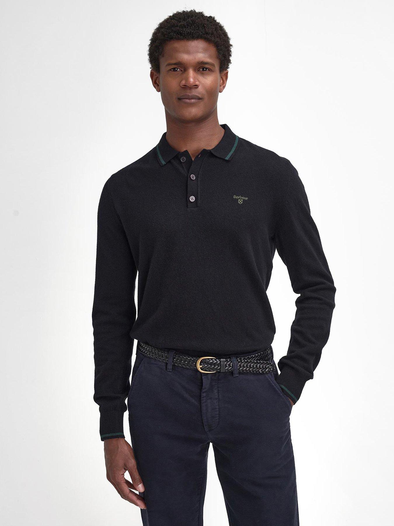 barbour-barbour-nocton-long-sleeve-knitted-polo-shirt-black