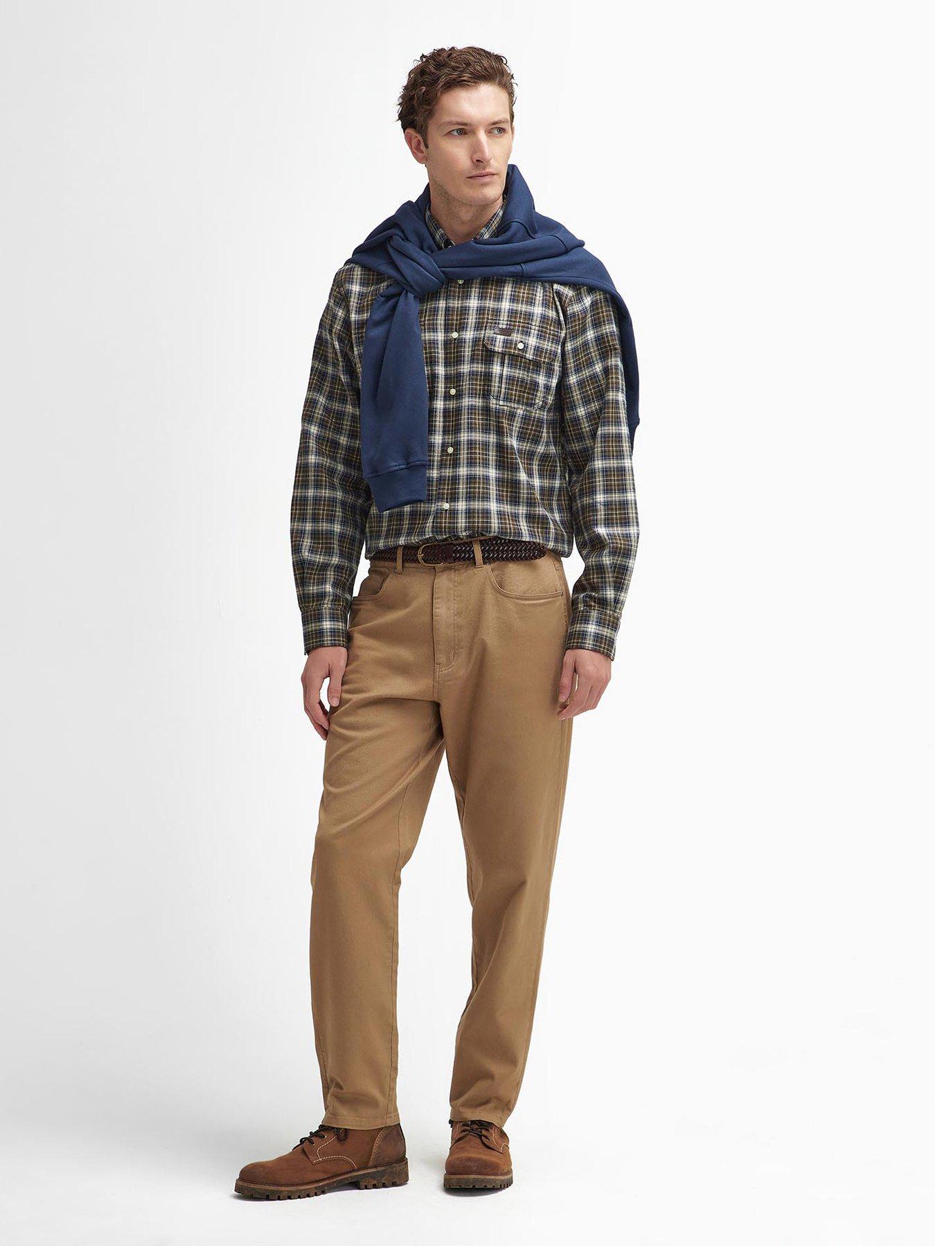 barbour-barbour-washed-stretch-twill-regular-fit-trousers-brownback