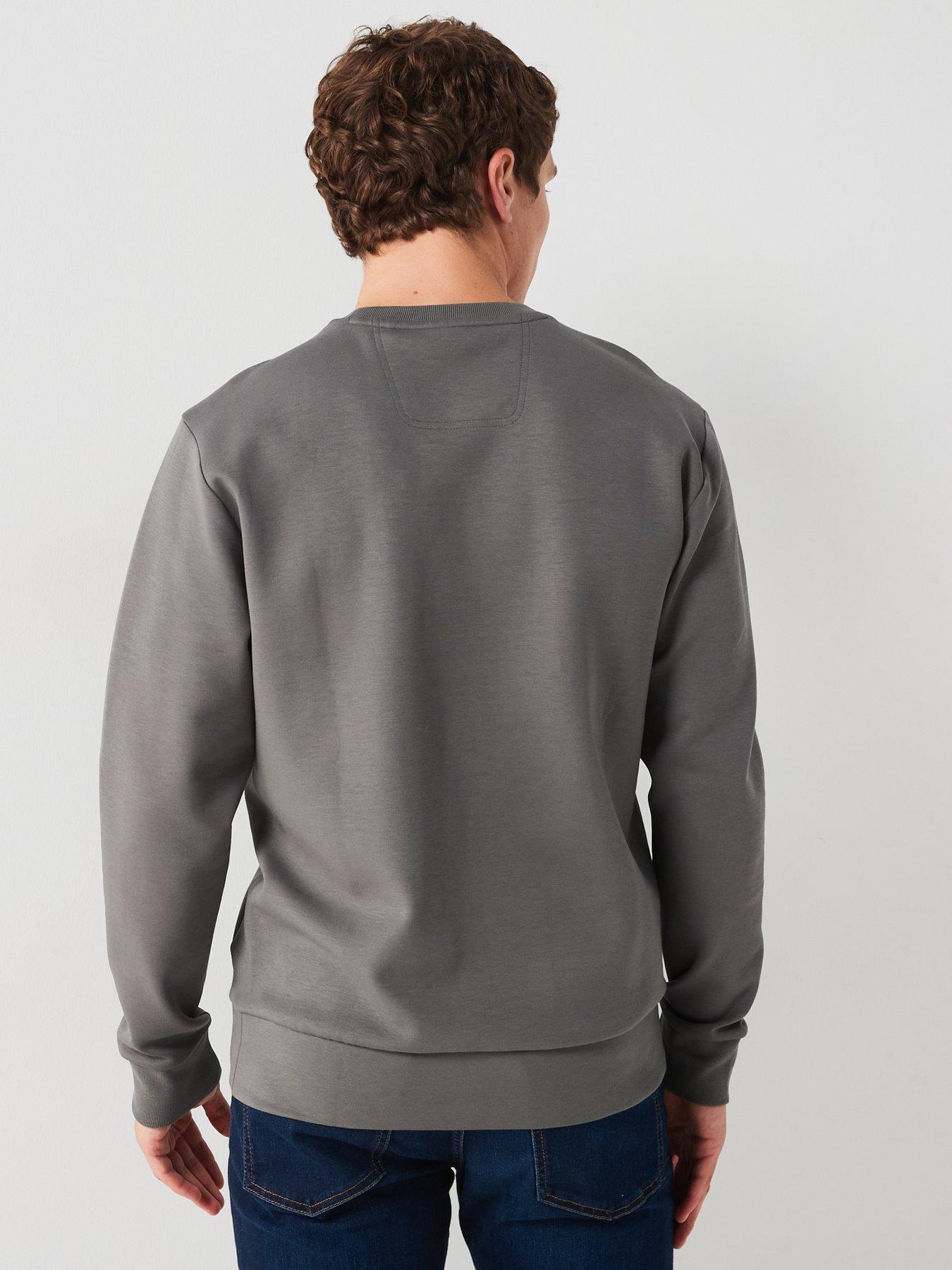 boss-salbo-chest-logo-crew-sweatshirt-greystillFront