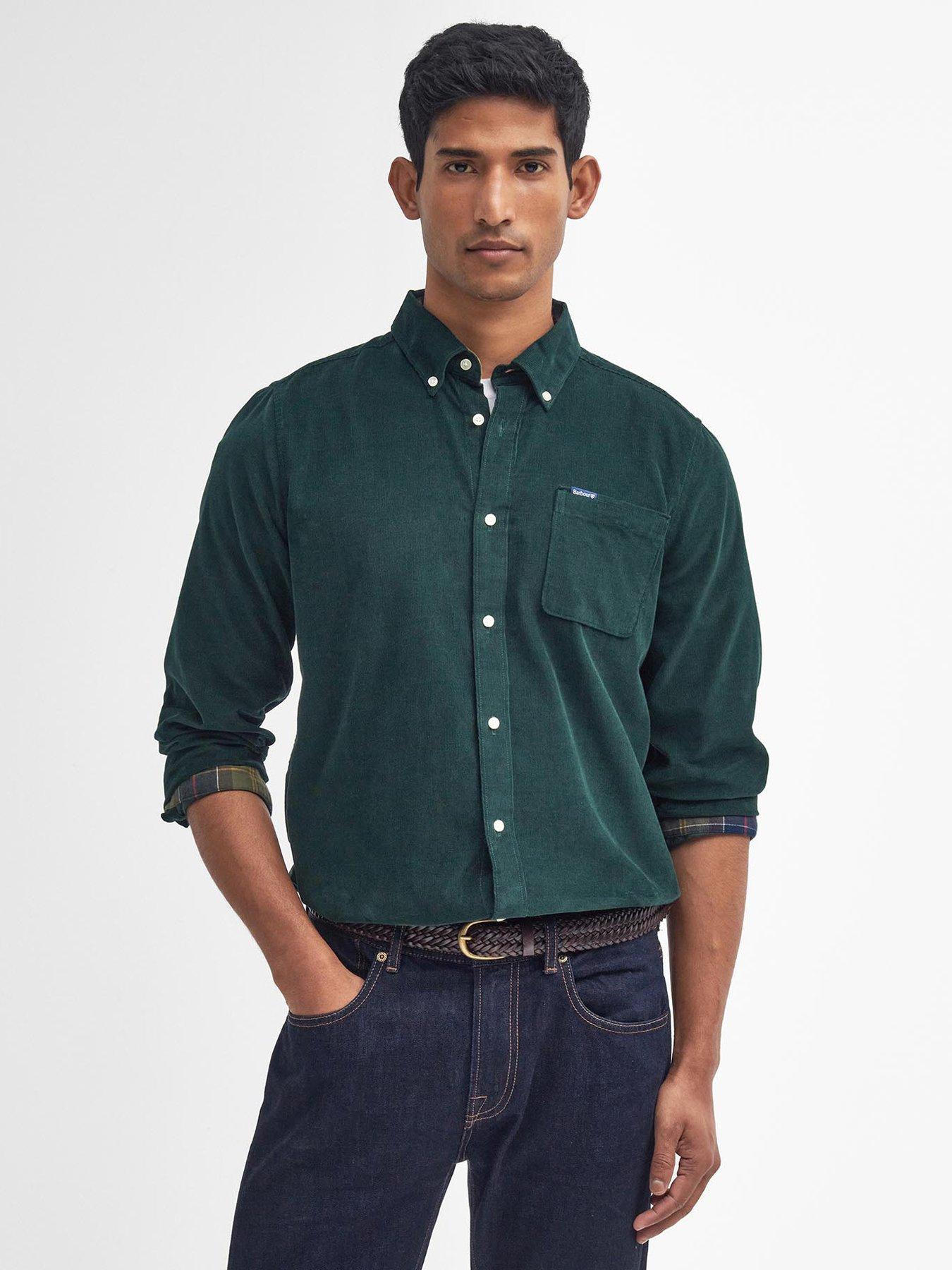 barbour-barbour-ramsey-long-sleeve-tailored-corduroy-shirt-dark-green