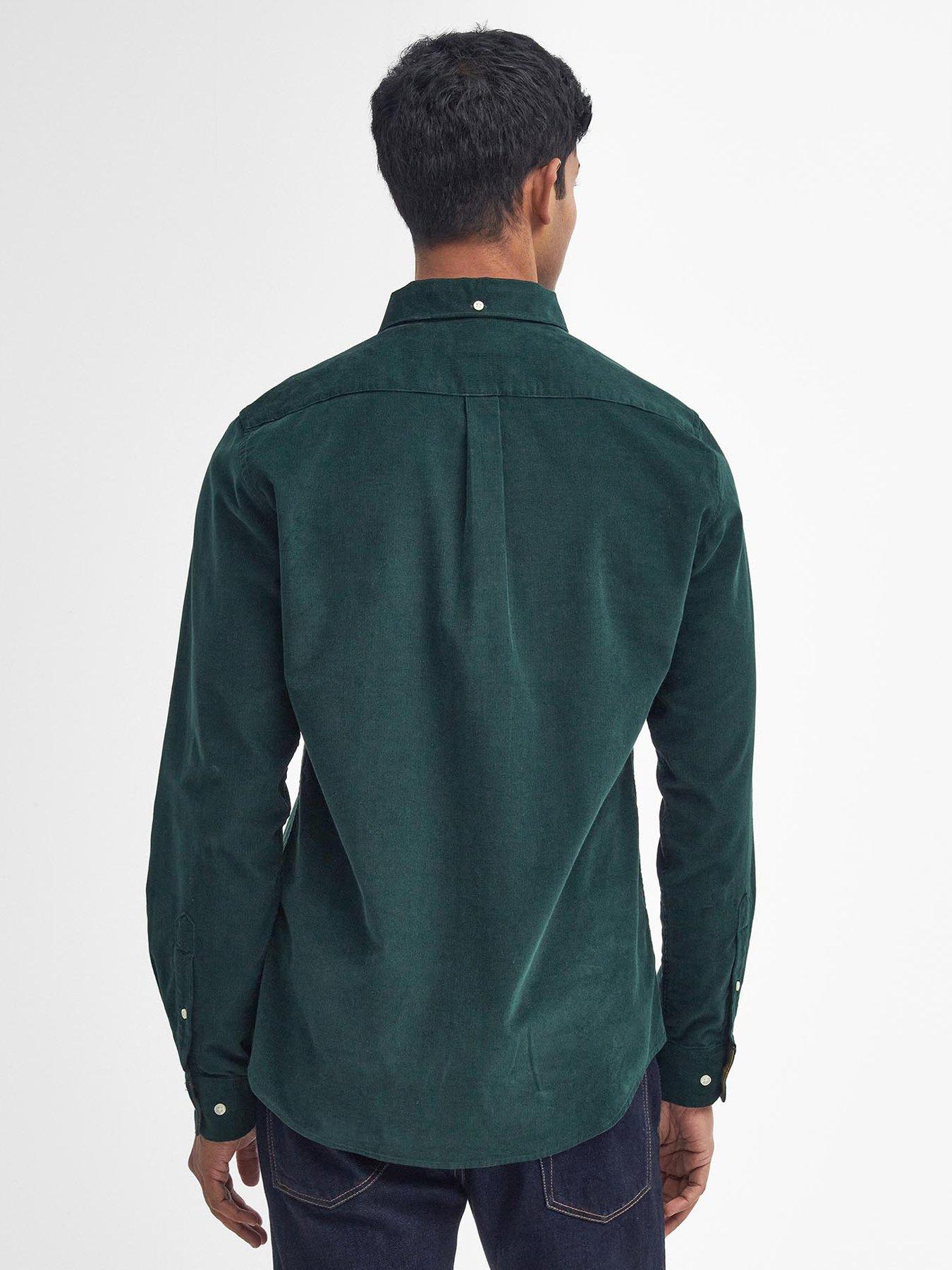 barbour-barbour-ramsey-long-sleeve-tailored-corduroy-shirt-dark-greenstillFront