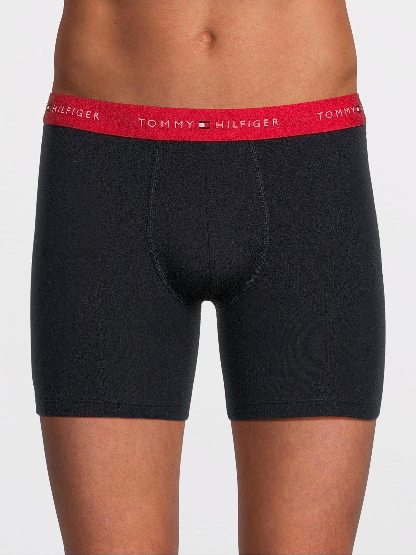 tommy-hilfiger-tommy-hilfiger-signature-cotton-essential-3-pack-boxer-briefs-navystillFront